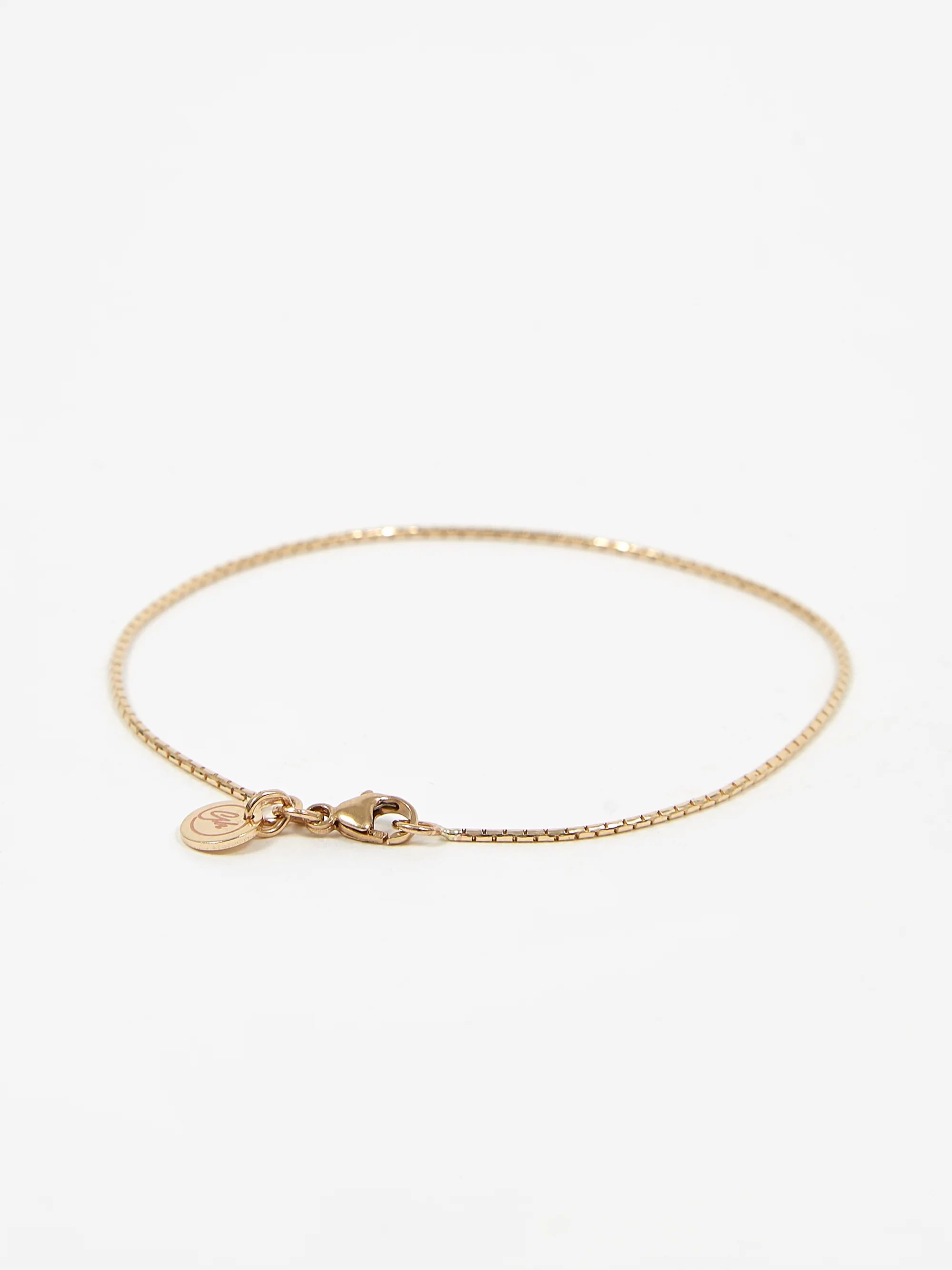 Goodhood Worldwide Anaconda Bracelet / 9ct Gold / 0.78mm Gauge / 19cm
