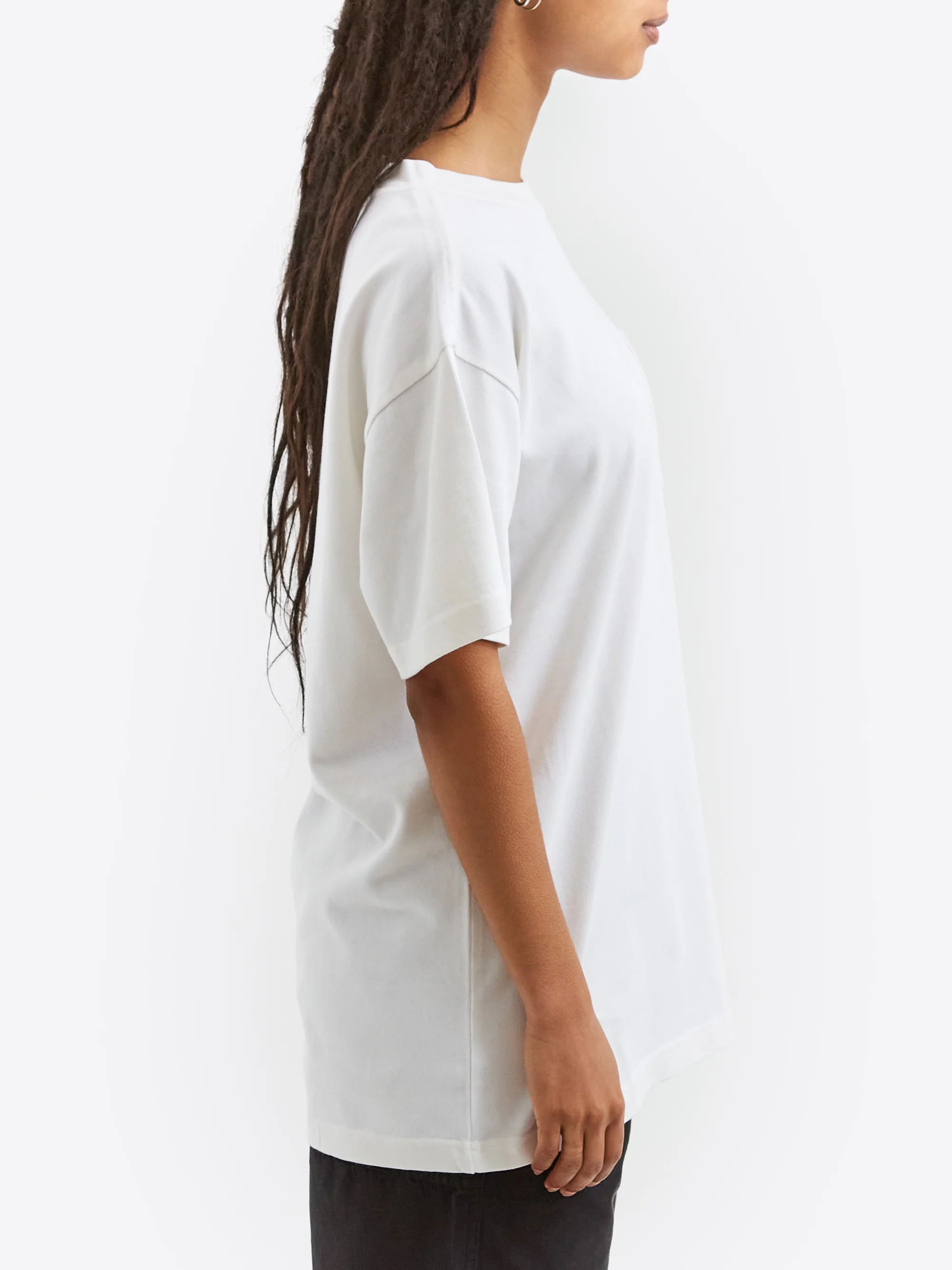 Goodhood Worldwide Basic Pocket Micro Print T-Shirt - White - Image 7