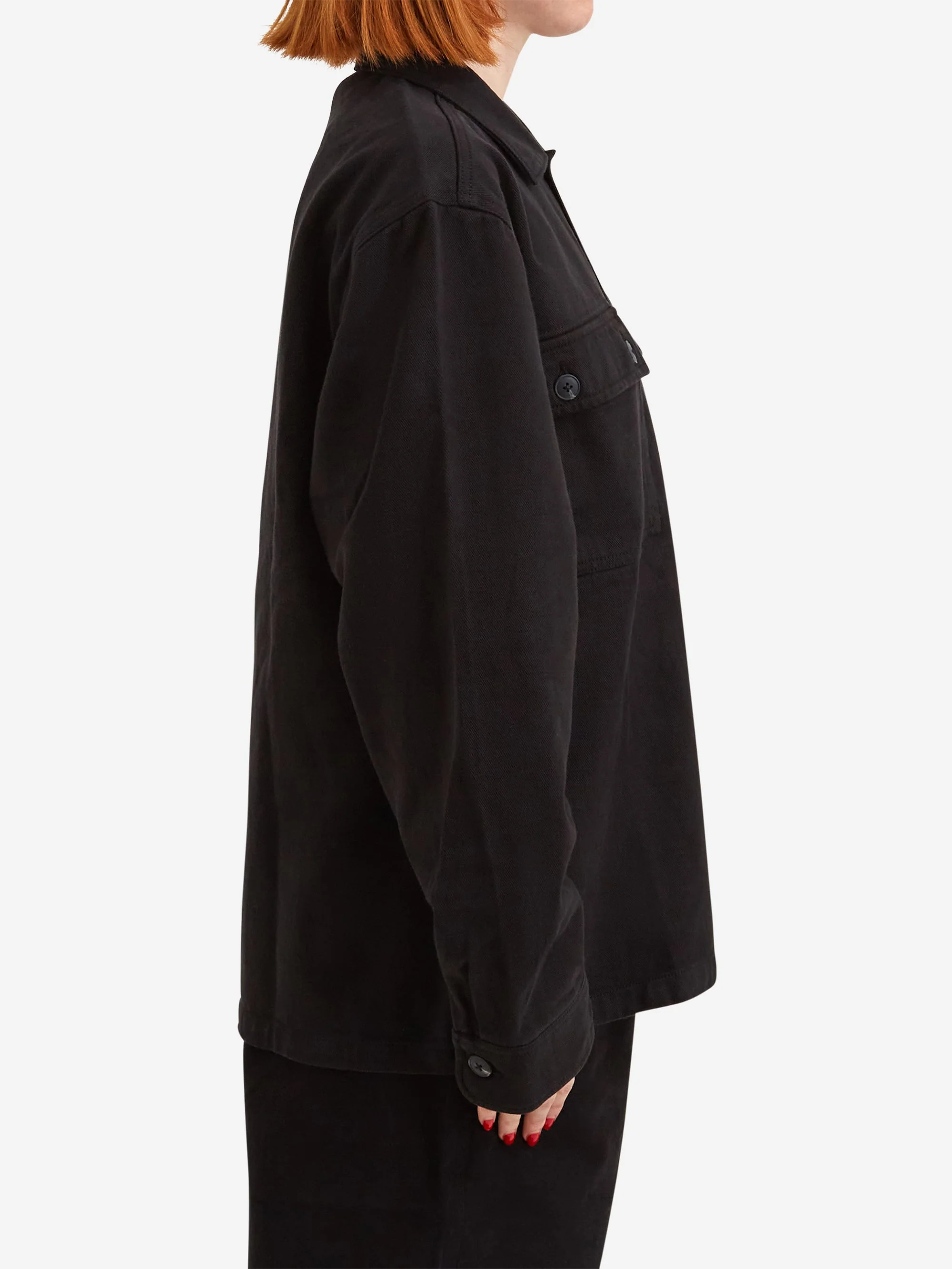 Goodhood Worldwide BDU Overshirt - Black - Image 7