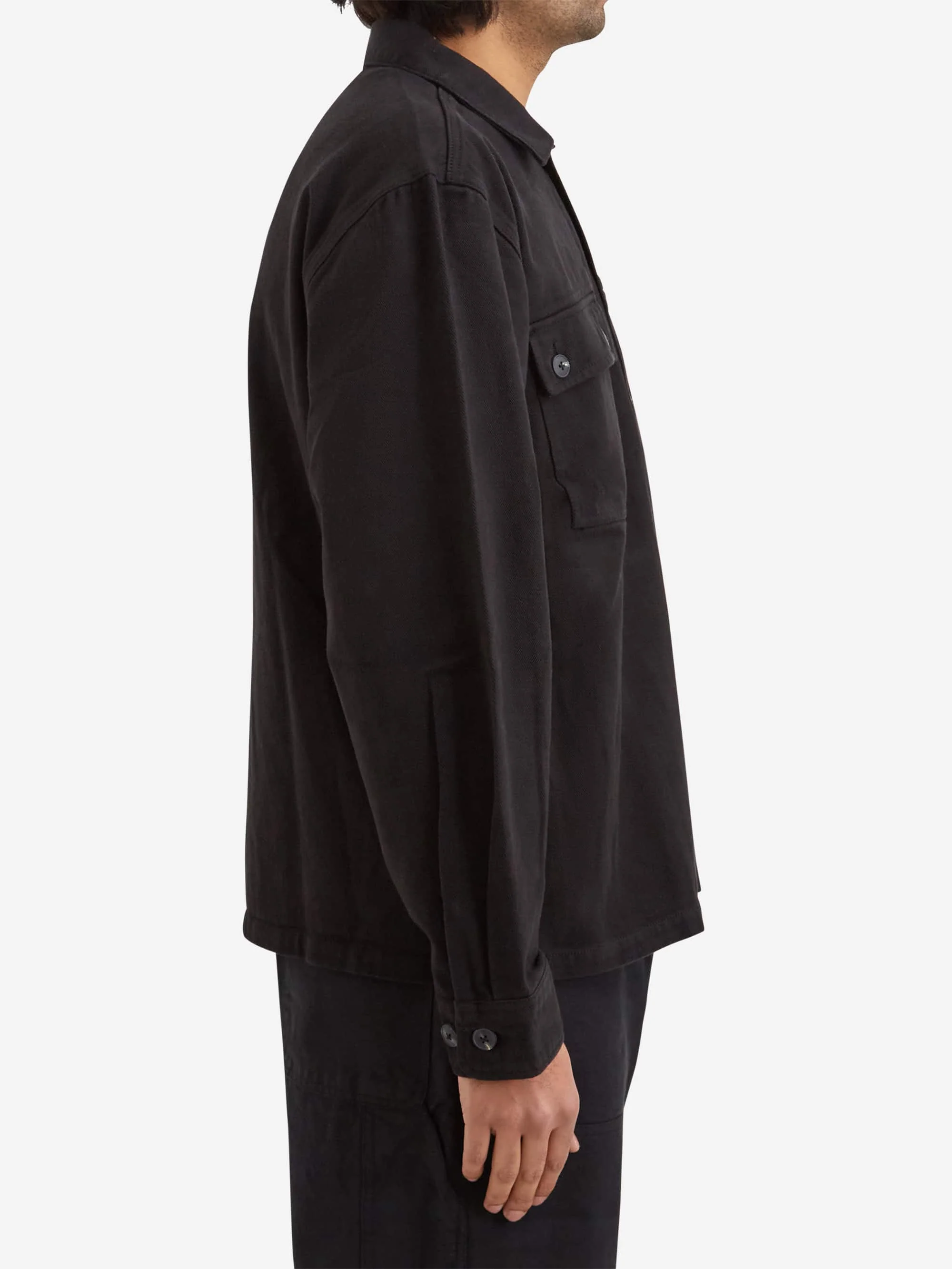 Goodhood Worldwide BDU Overshirt - Black - Image 9