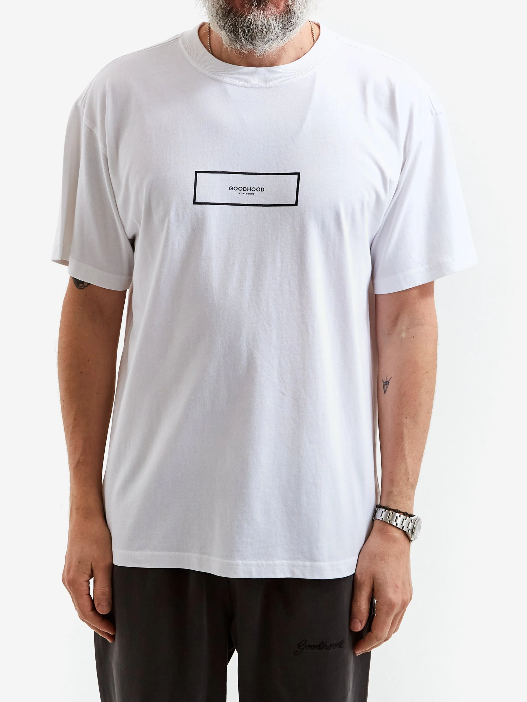 Goodhood Worldwide Bogo T-Shirt - White - Image 2