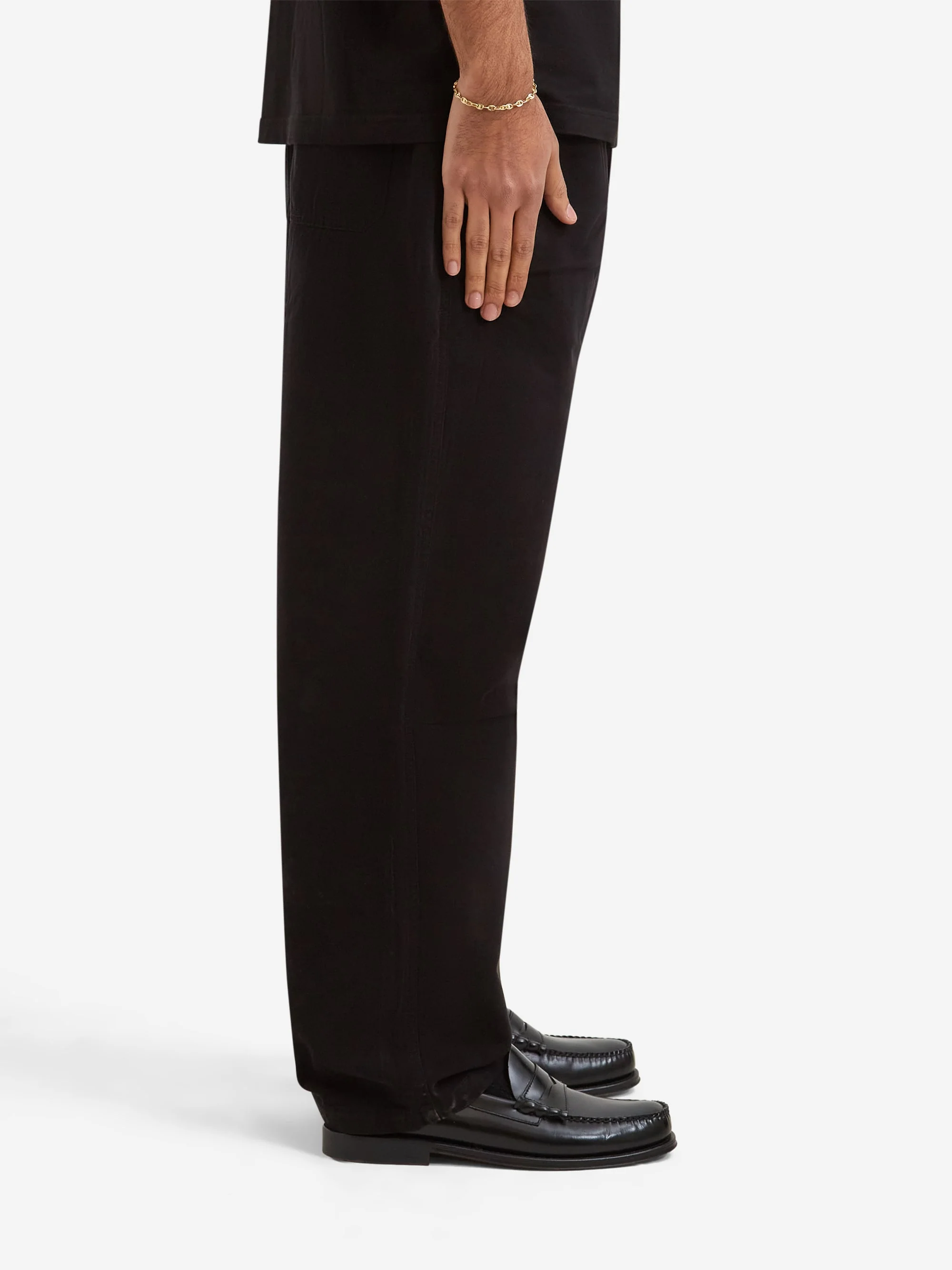 Goodhood Worldwide Carpenter Pant - Black - Image 5