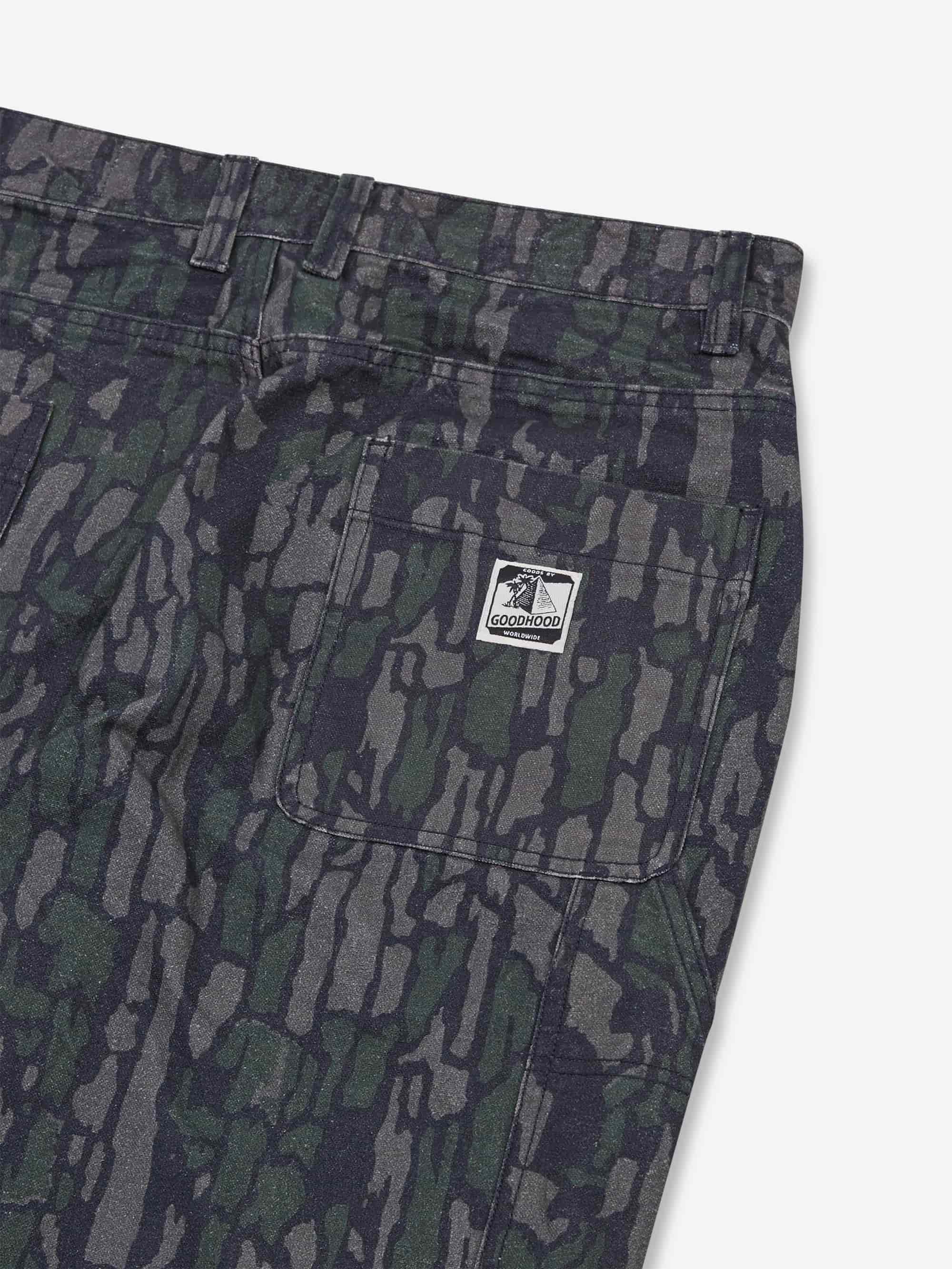 Goodhood Worldwide Carpenter Pant - Camo - Image 5