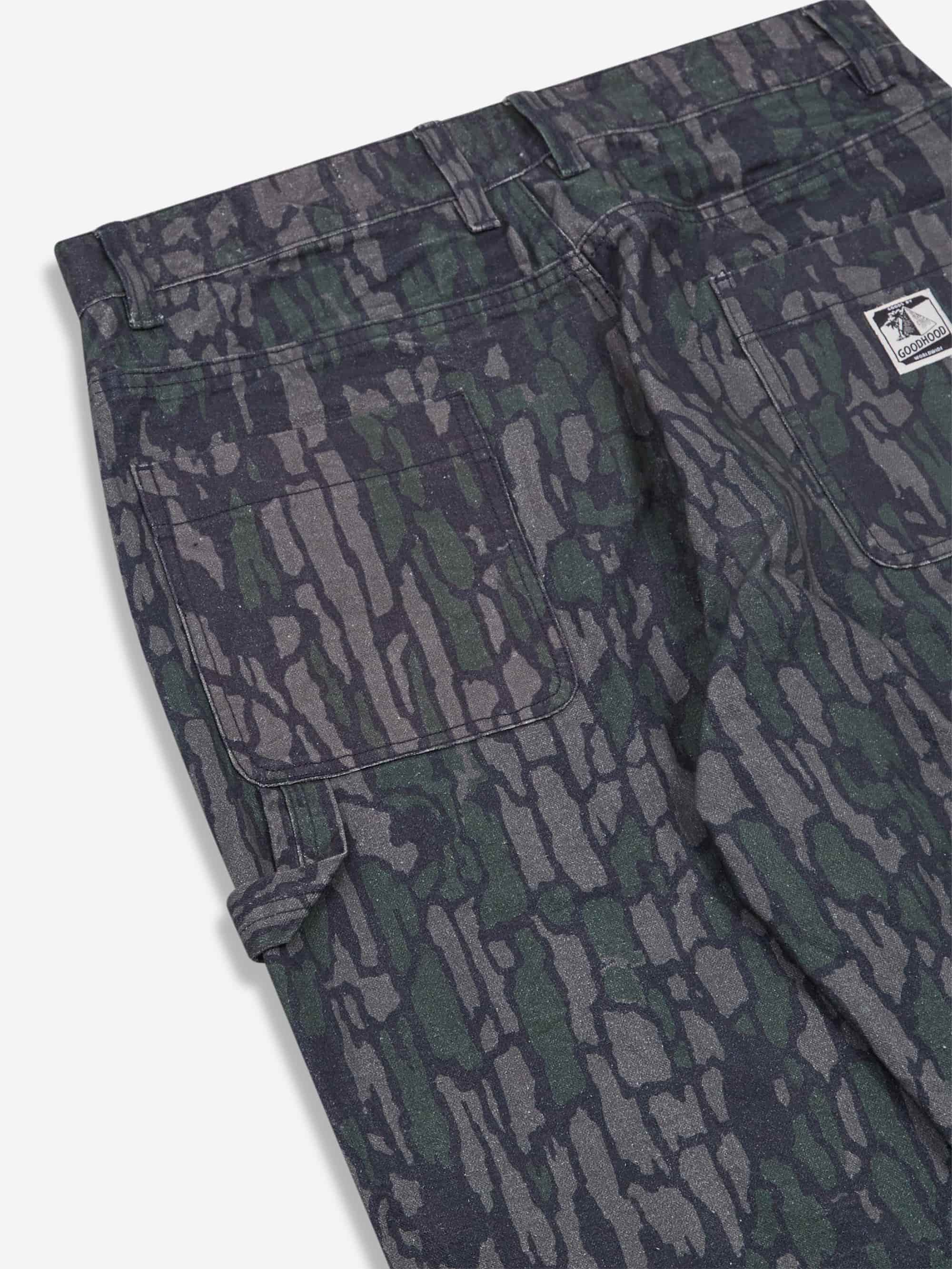 Goodhood Worldwide Carpenter Pant - Camo - Image 6