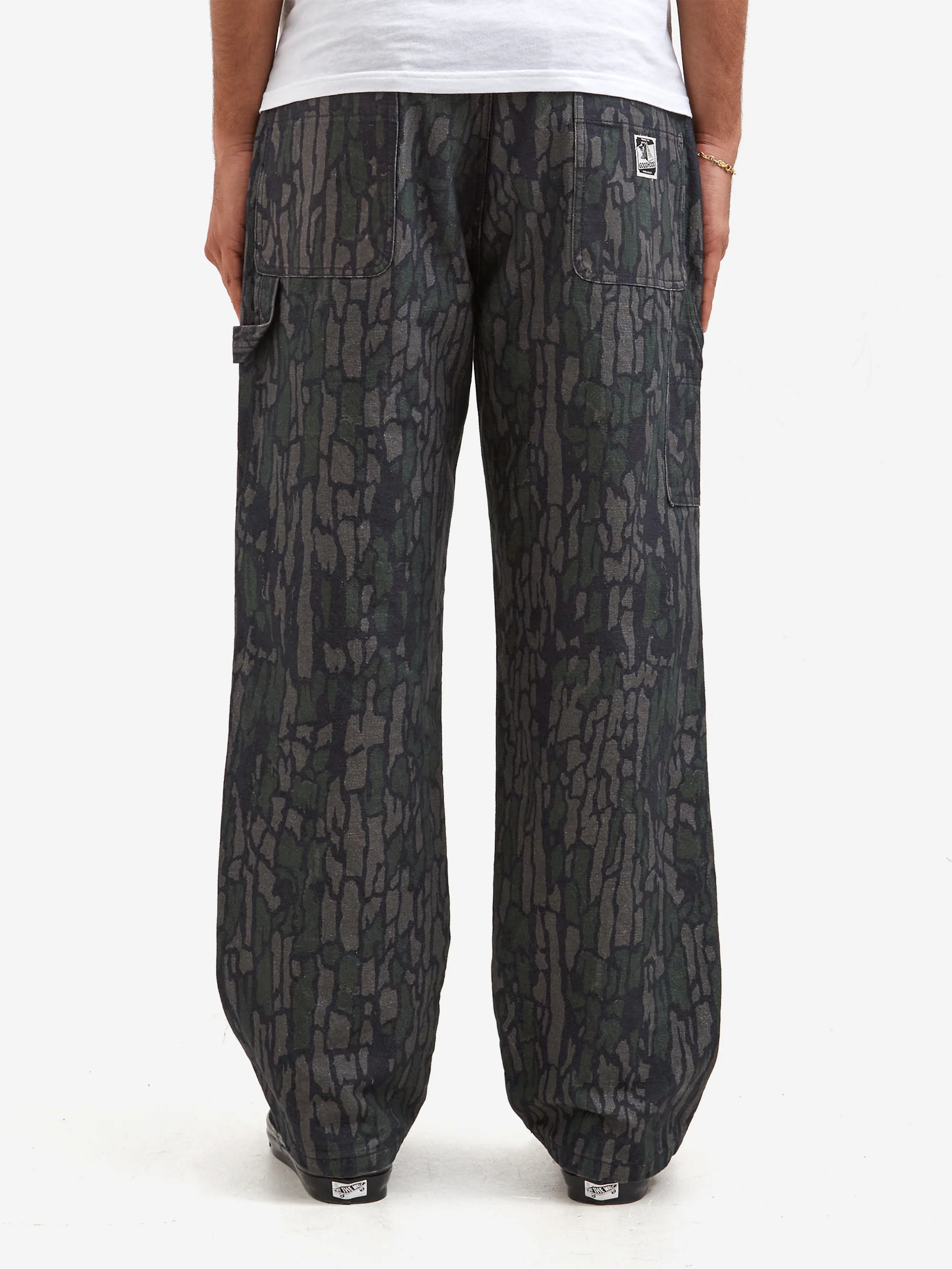 Goodhood Worldwide Carpenter Pant - Camo - Image 8