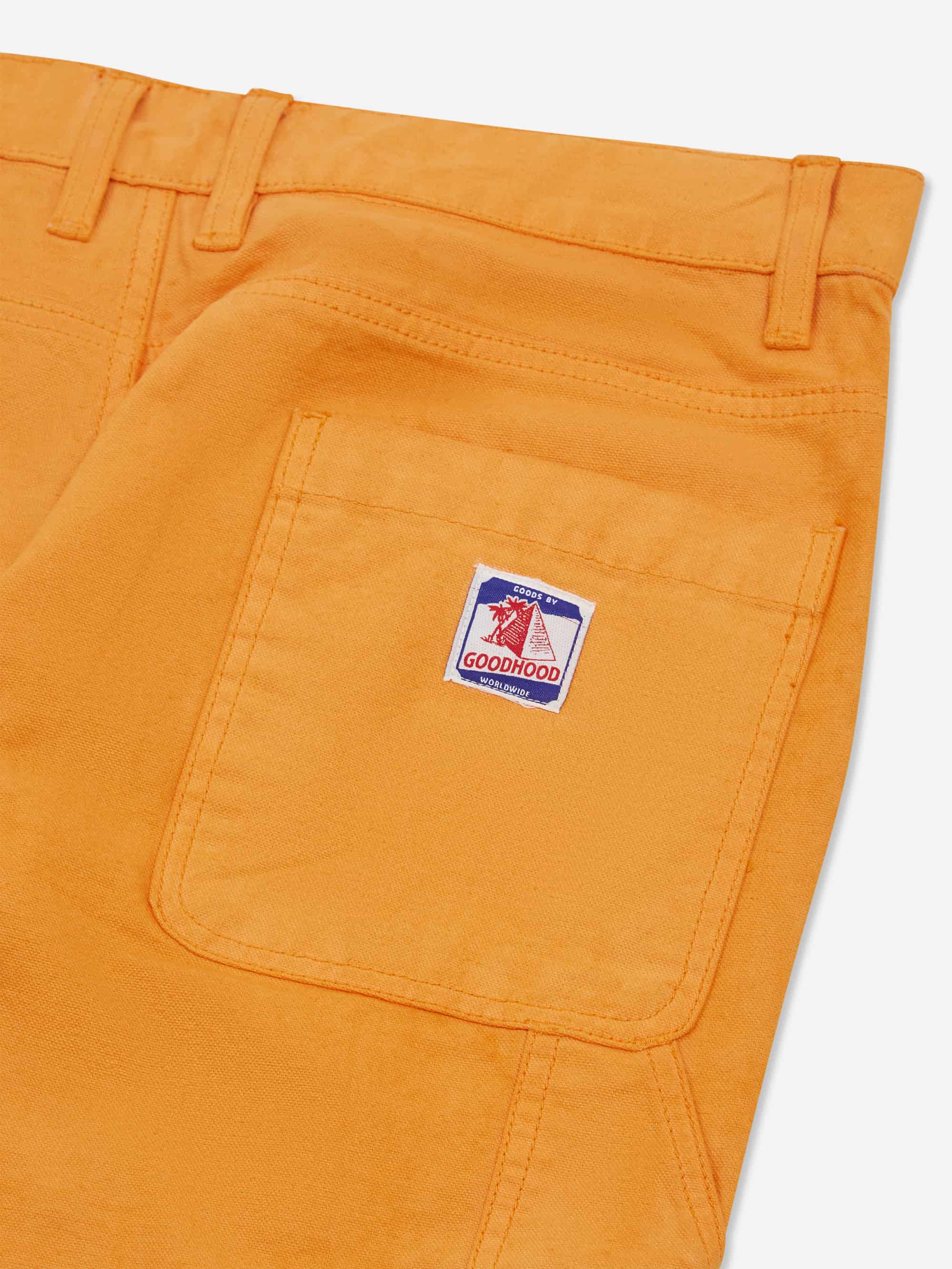 Goodhood Worldwide Carpenter Pant - Faded Orange - Image 5