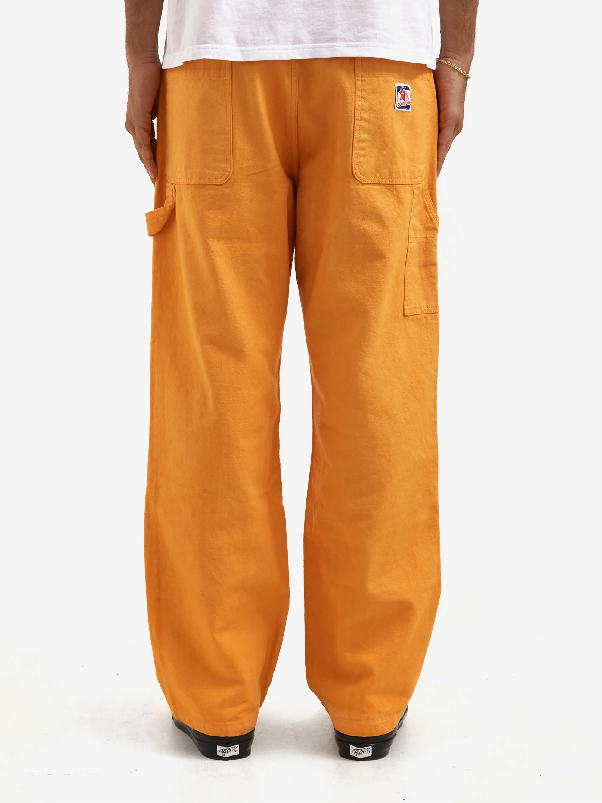 Goodhood Worldwide Carpenter Pant - Faded Orange - Image 8