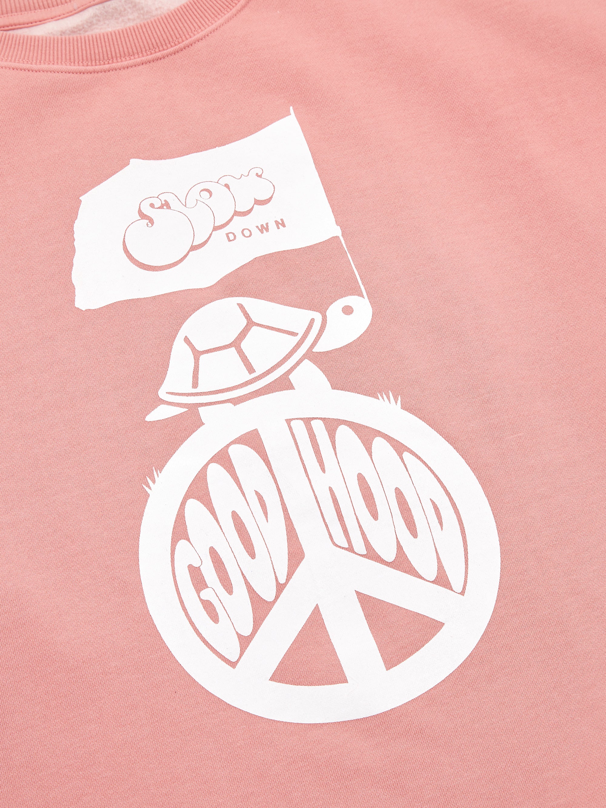 Goodhood Worldwide CND Crew Sweat - Pink - Image 4