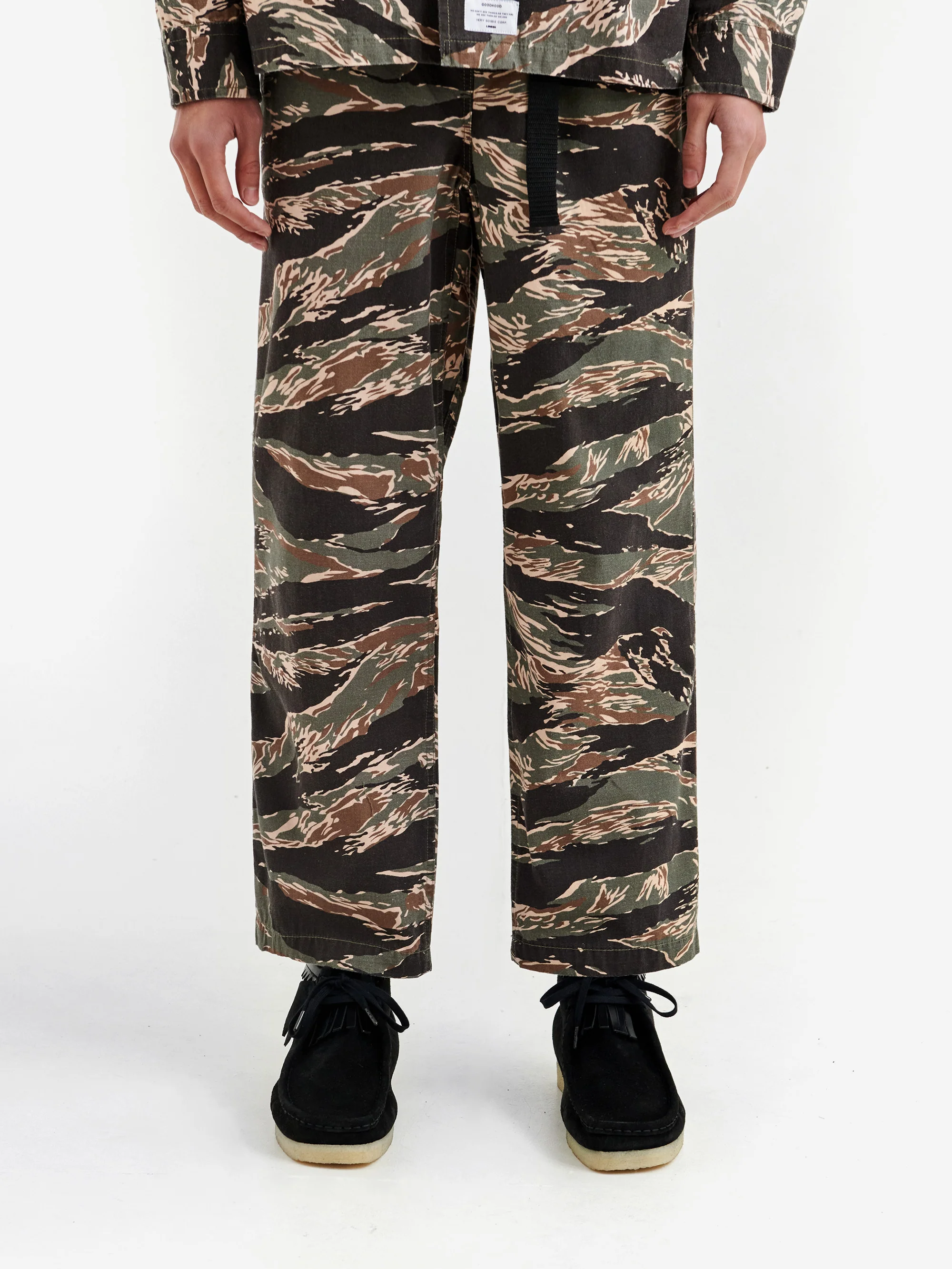 Goodhood Worldwide Climbing Pant - Tiger Camo - Image 2