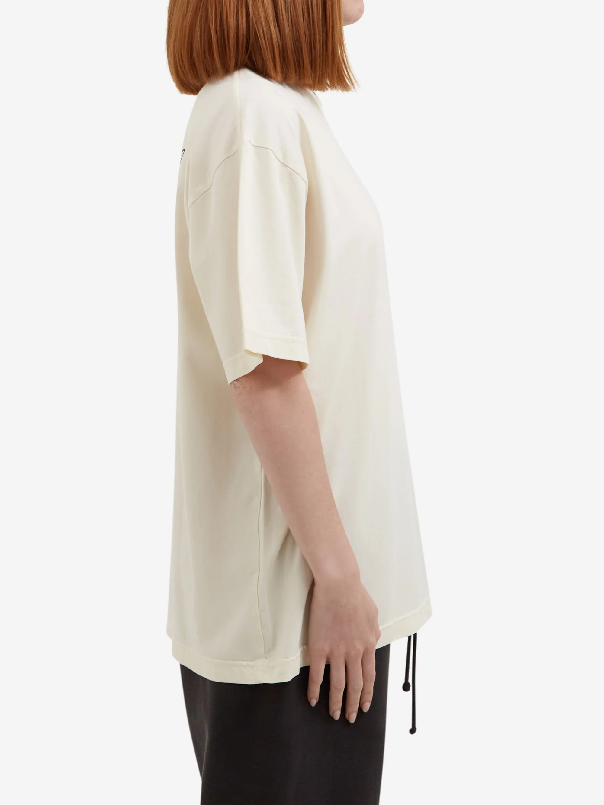 Goodhood Worldwide Follow The Script T-Shirt - Off-White - Image 9