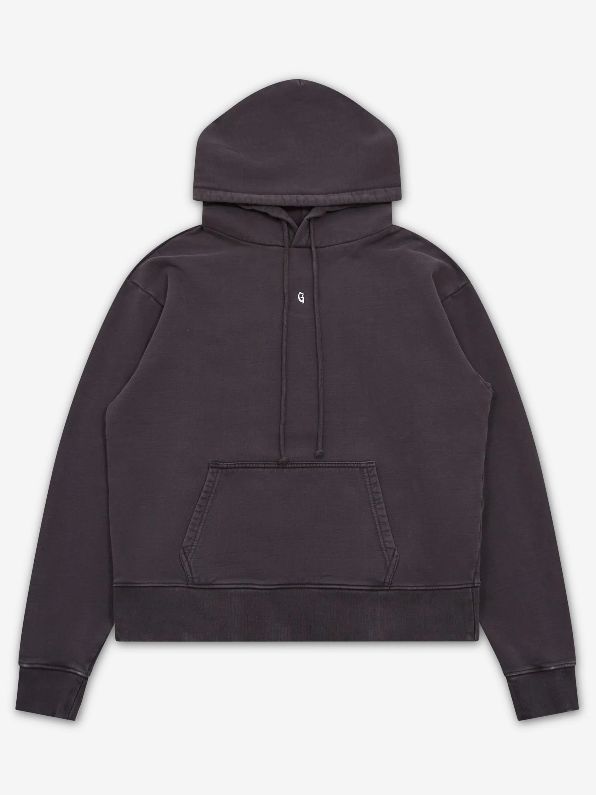 Goodhood Worldwide G Hoodie - Faded Black