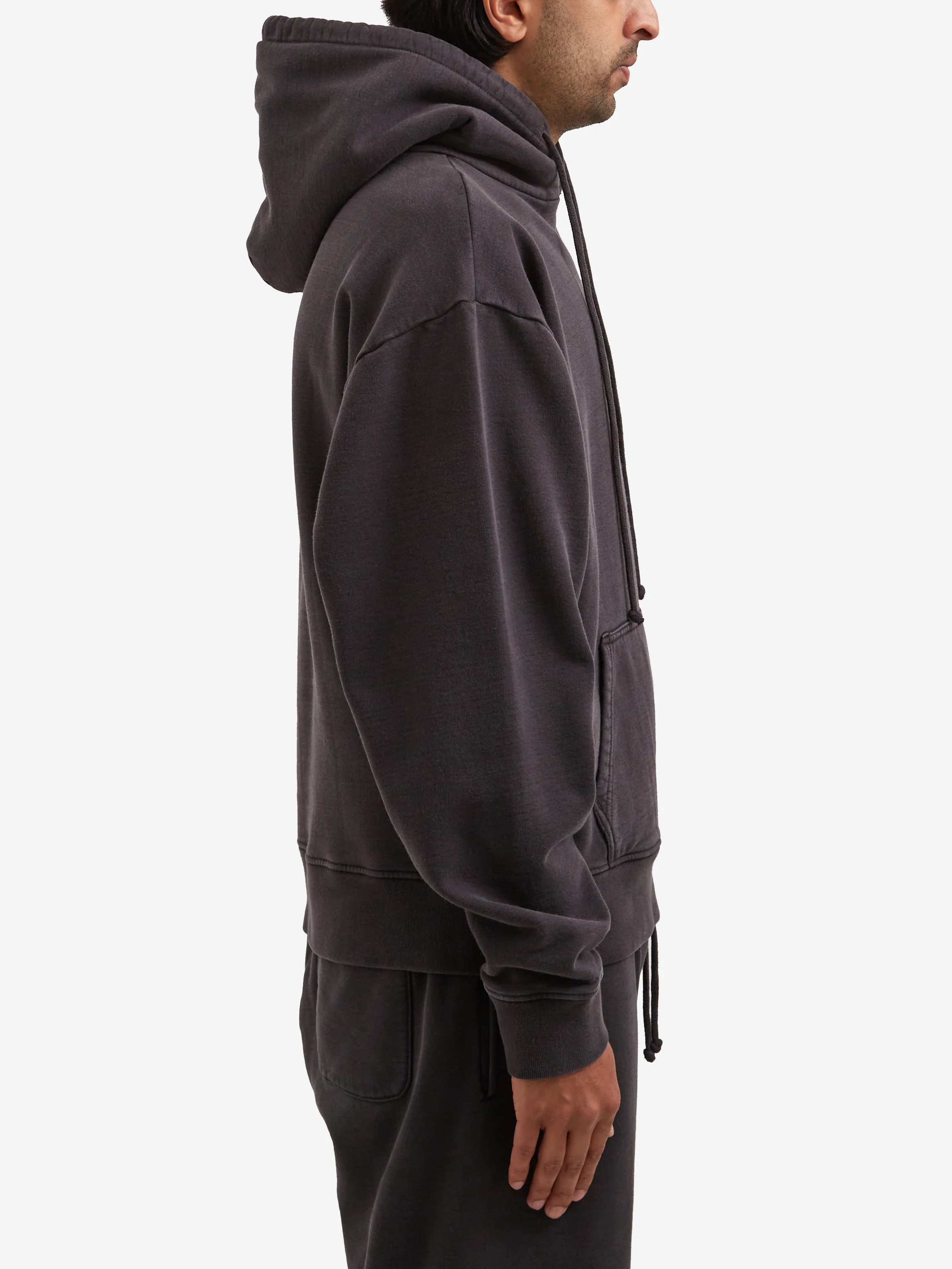 Goodhood Worldwide G Hoodie - Faded Black - Image 6