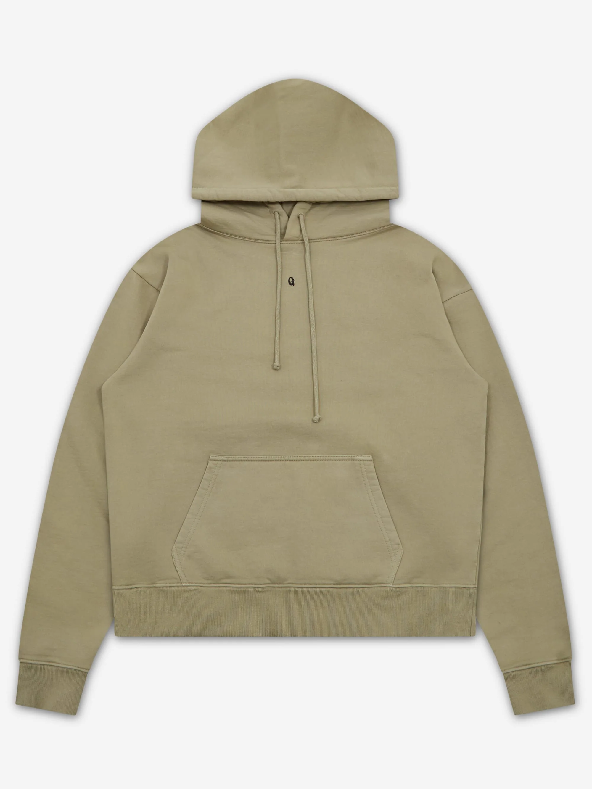 Goodhood Worldwide G Hoodie - Faded Olive