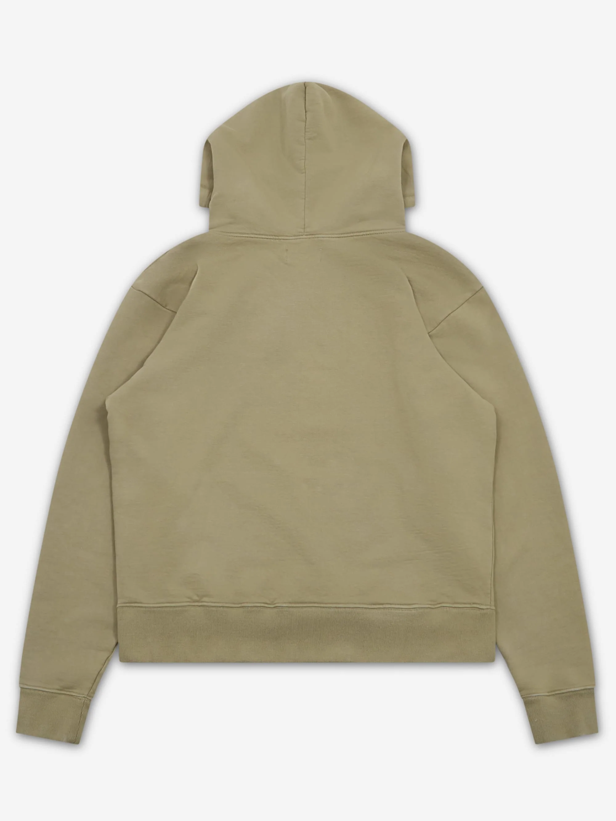 Goodhood Worldwide G Hoodie - Faded Olive - Image 4