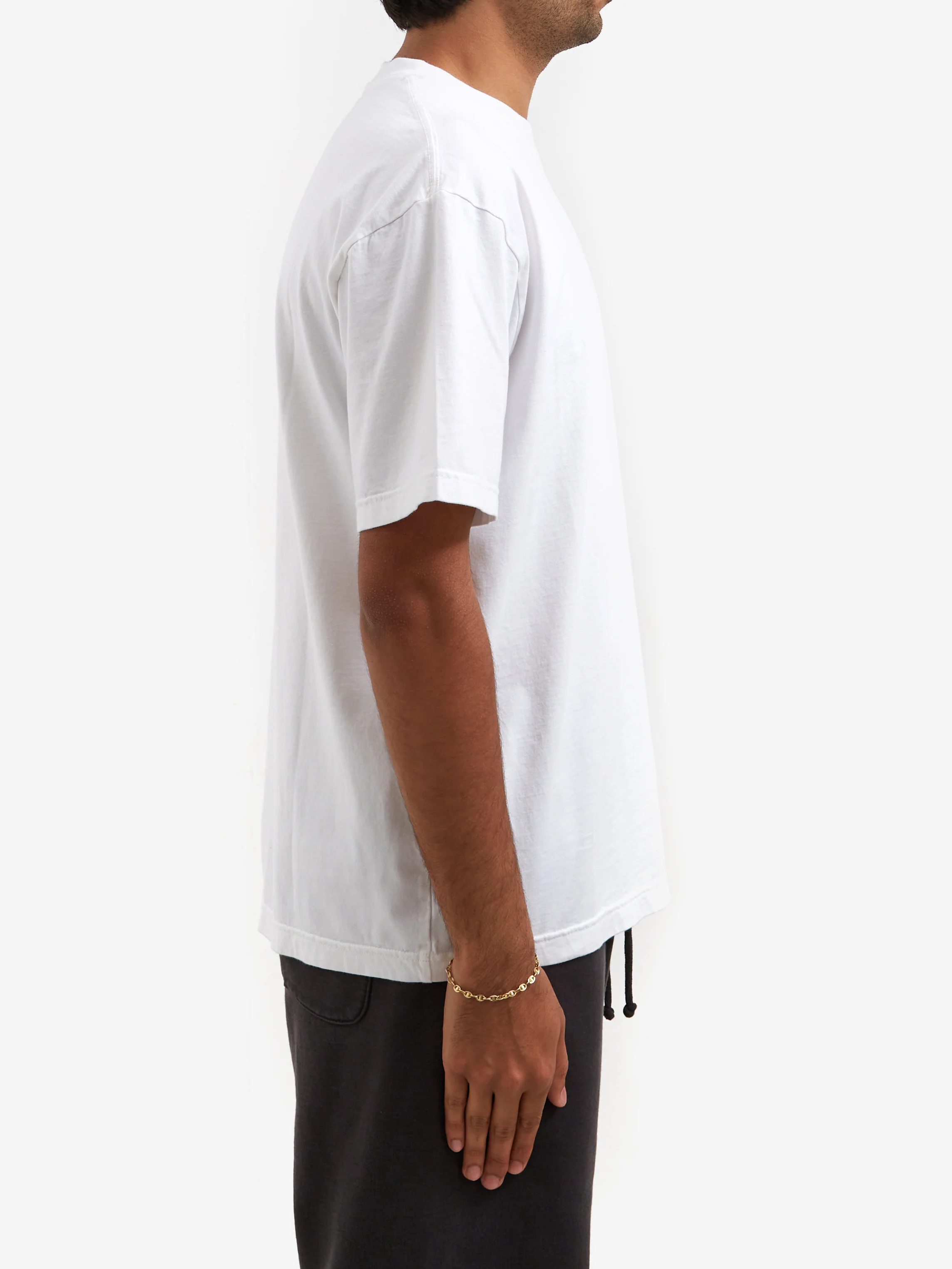 Goodhood Worldwide G T-Shirt - White - Image 6