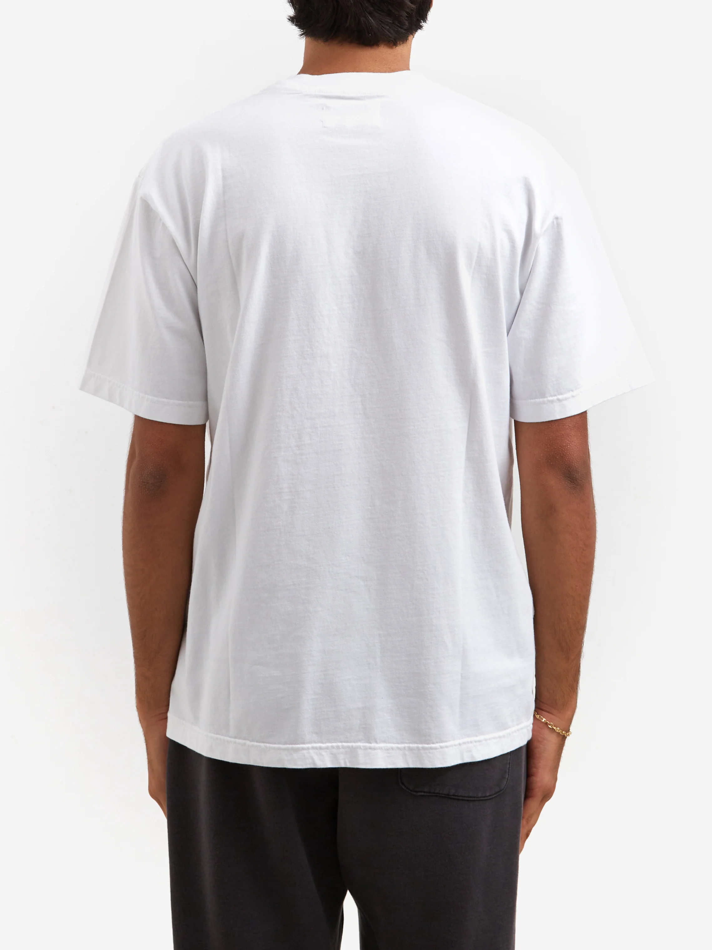 Goodhood Worldwide G T-Shirt - White - Image 8