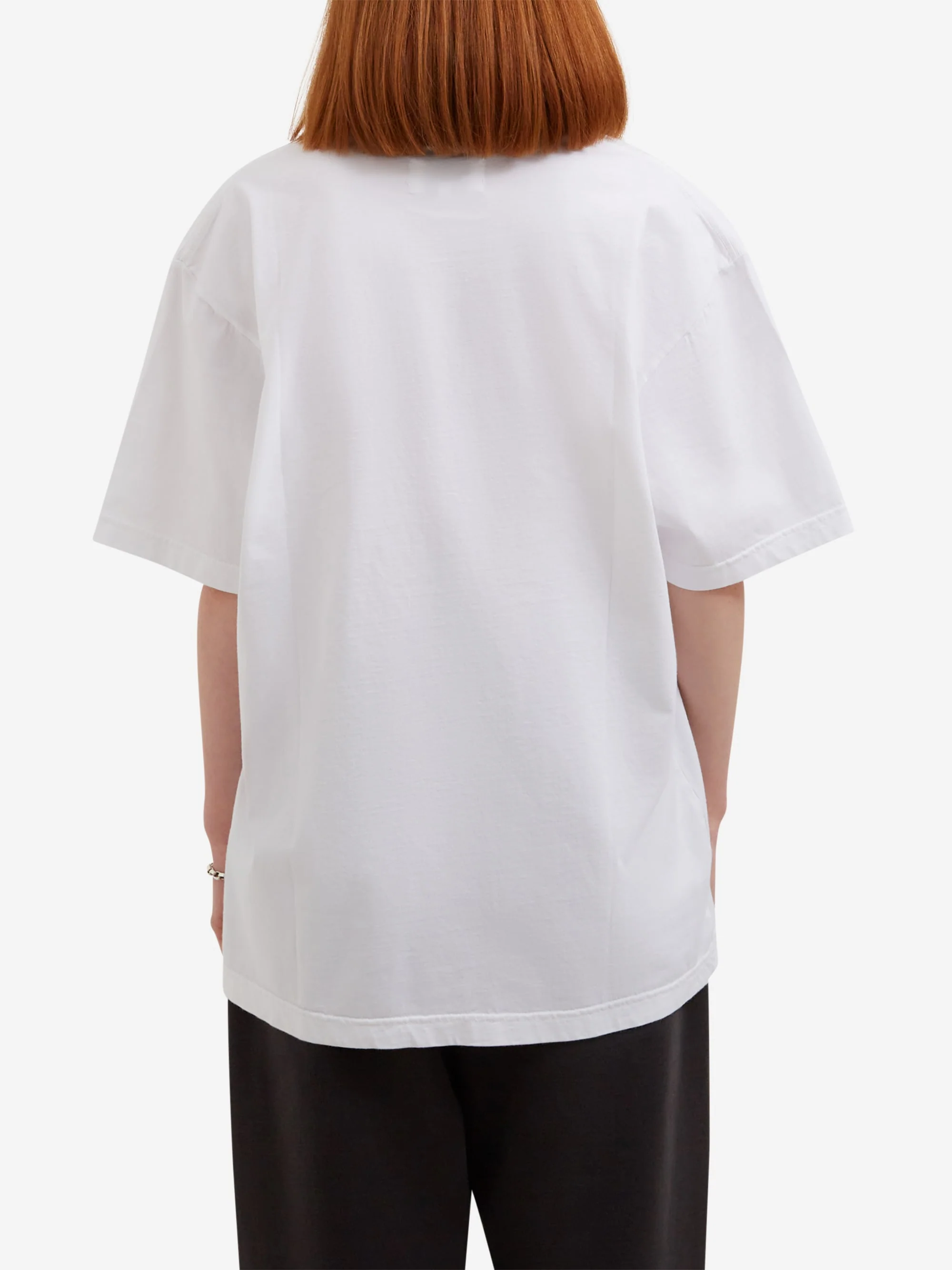 Goodhood Worldwide G T-Shirt - White - Image 9