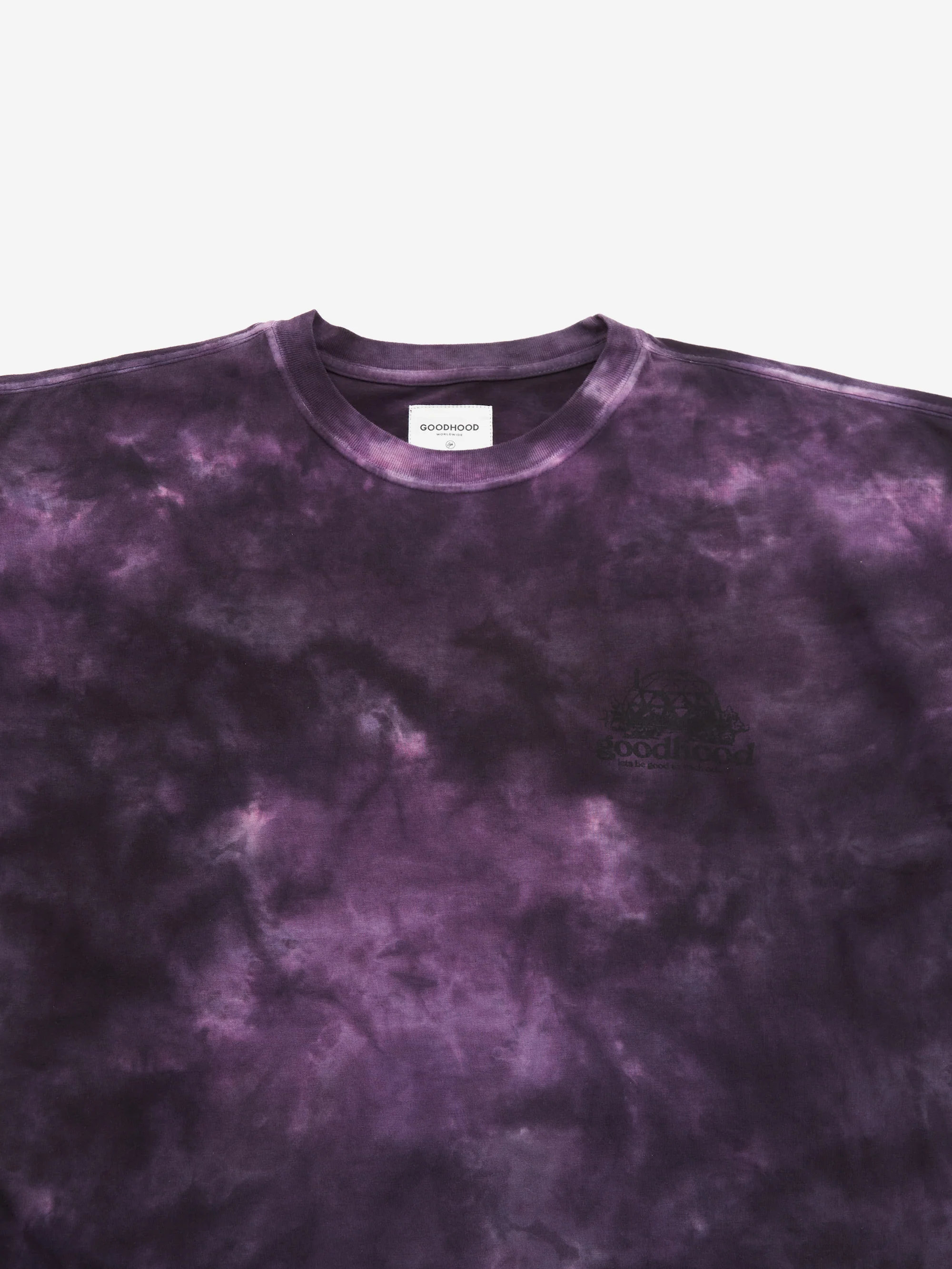 Goodhood Worldwide Good To Each Other T-Shirt - Tie Dye - Image 3
