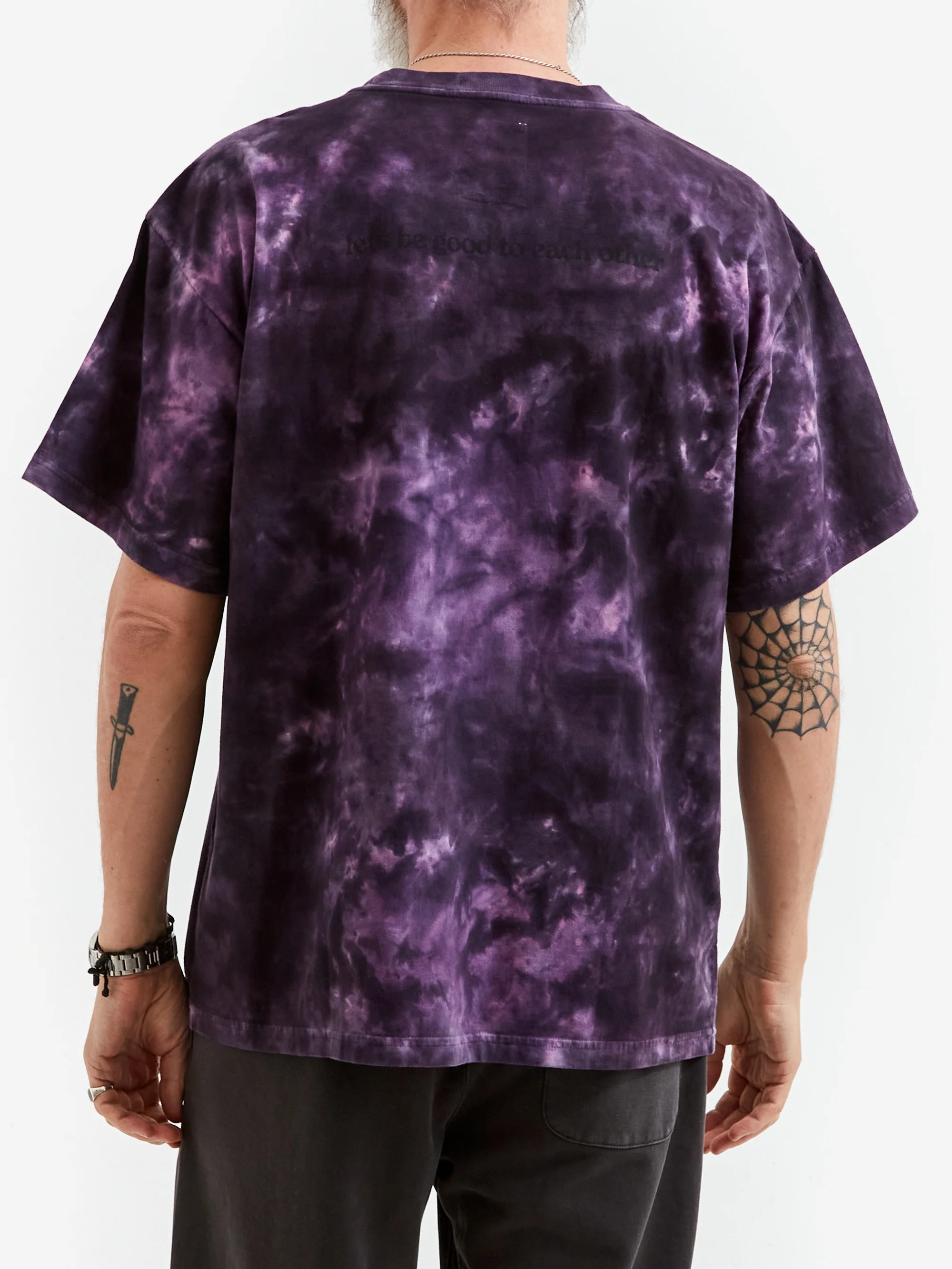 Goodhood Worldwide Good To Each Other T-Shirt - Tie Dye - Image 6