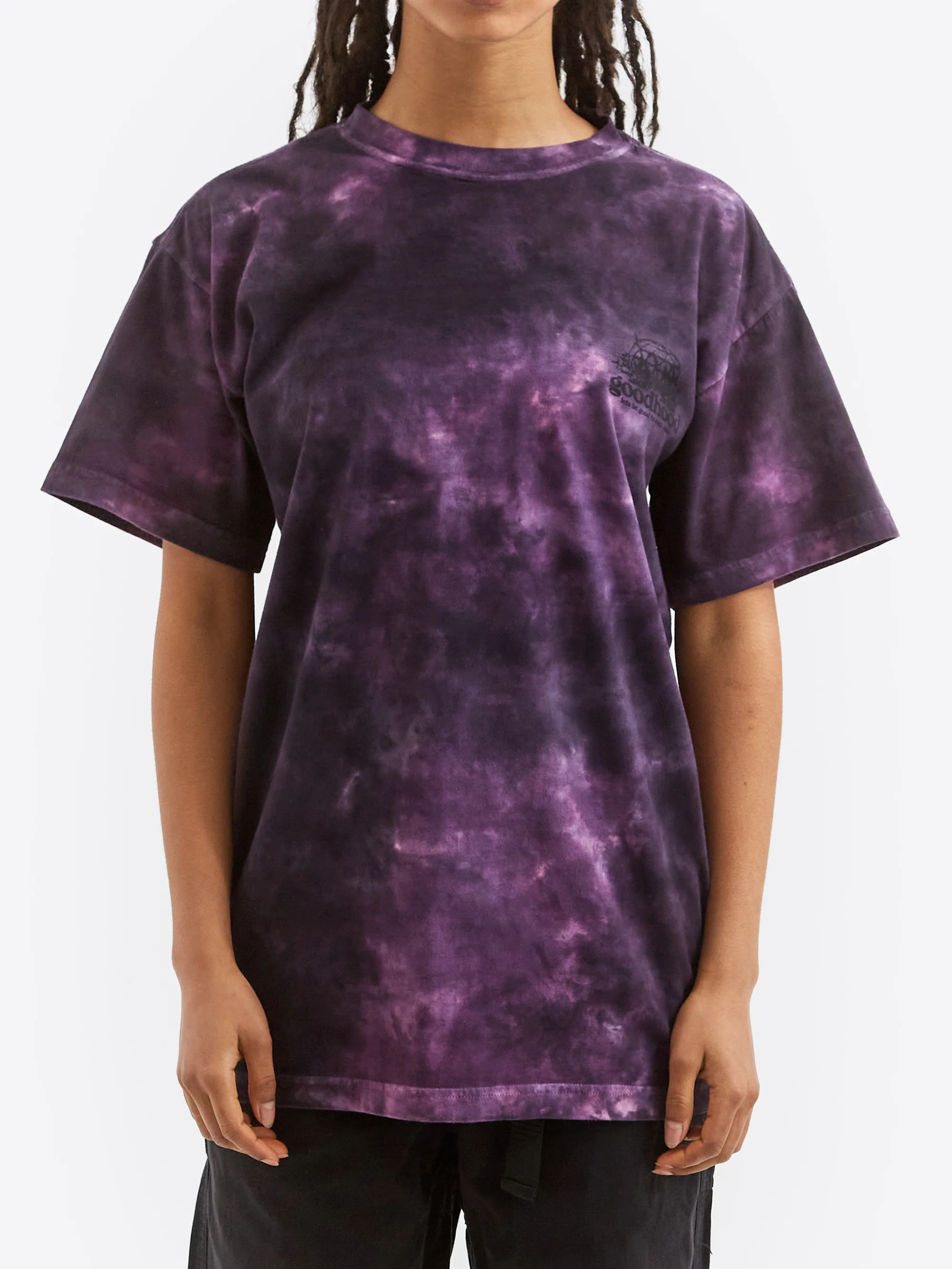 Goodhood Worldwide Good To Each Other T-Shirt - Tie Dye - Image 7