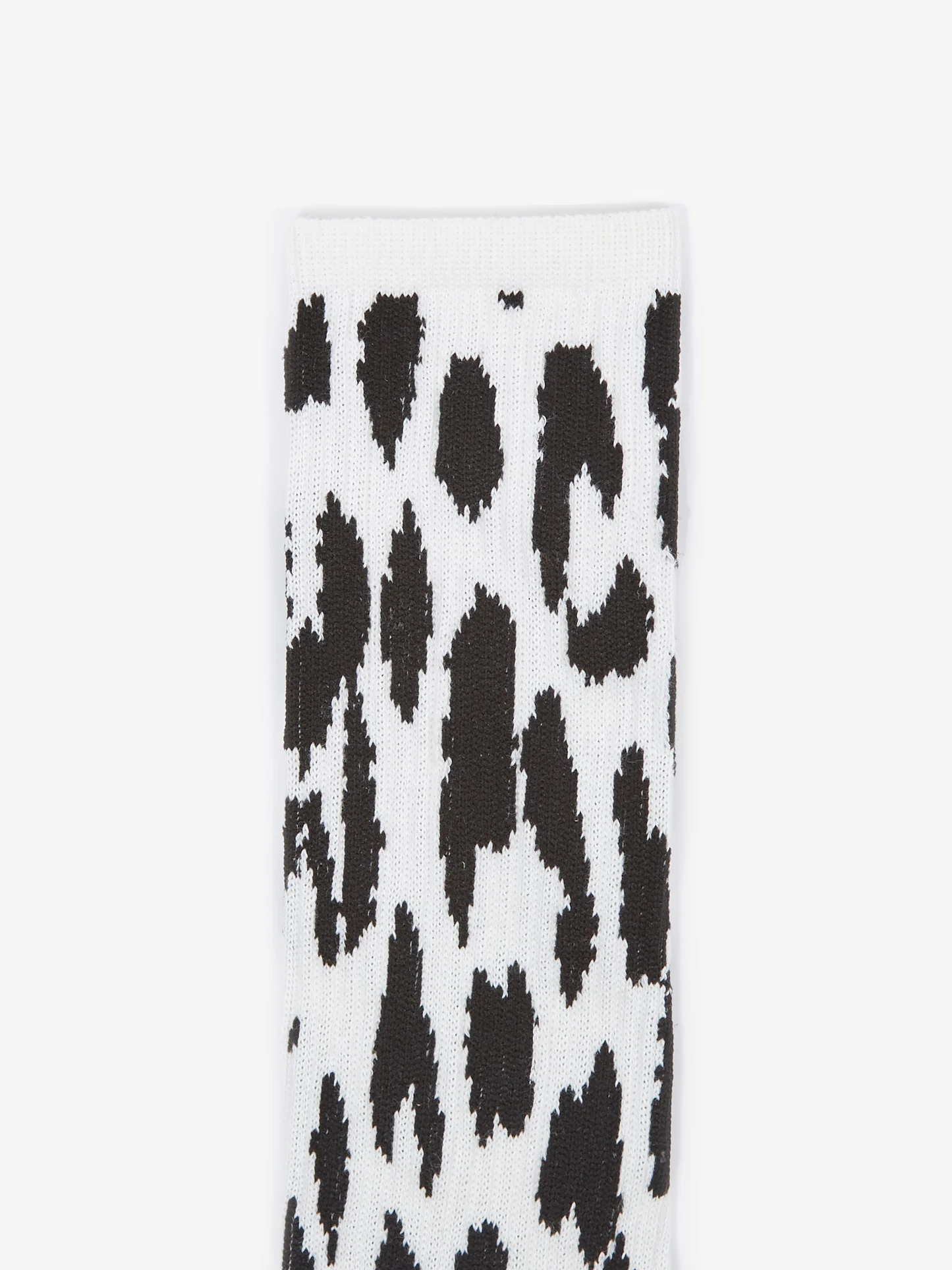 Goodhood Worldwide Leopard Sock - White/Black/Pink - Image 2