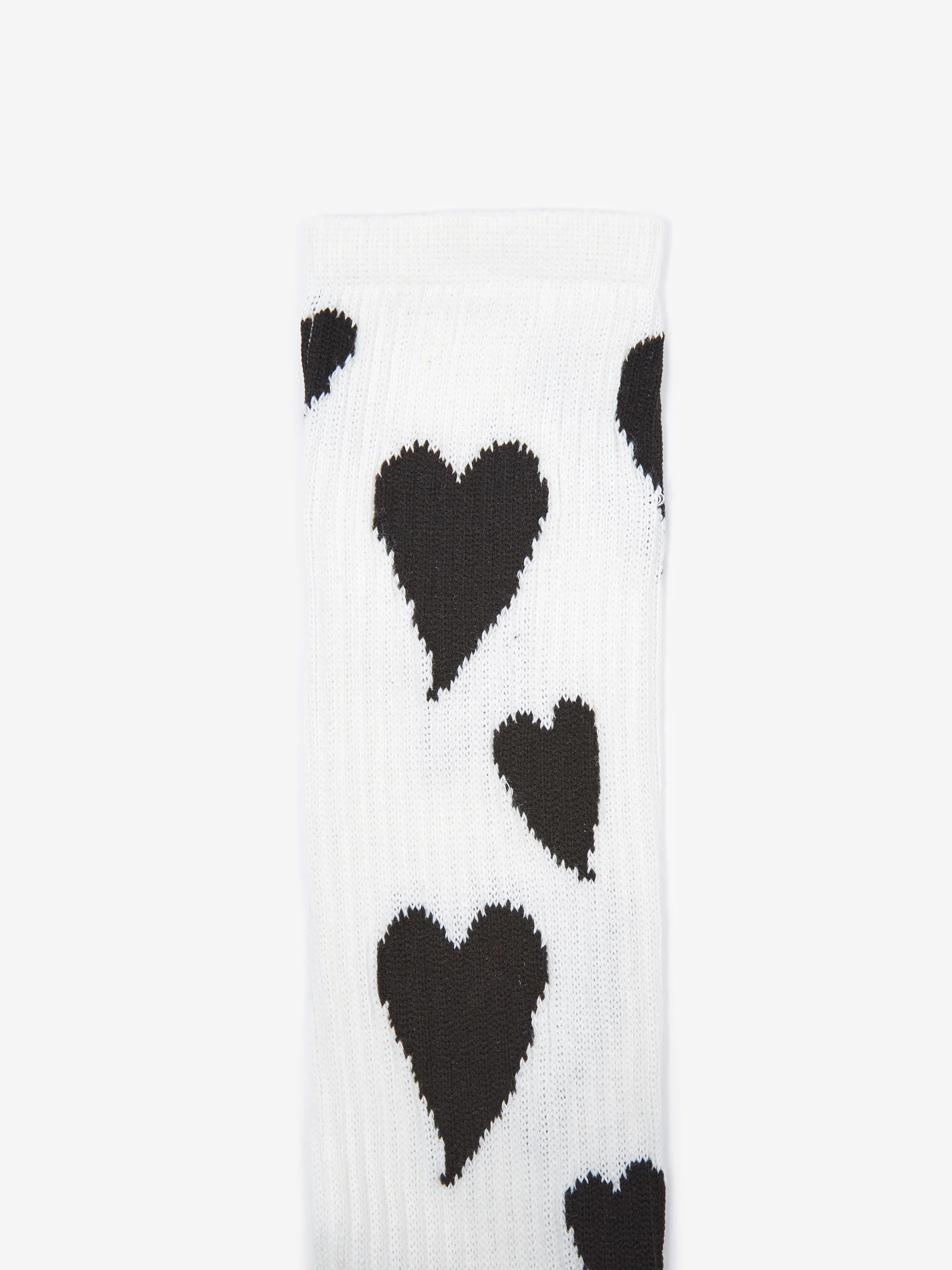 Goodhood Worldwide Love Sock - White/Black - Image 2