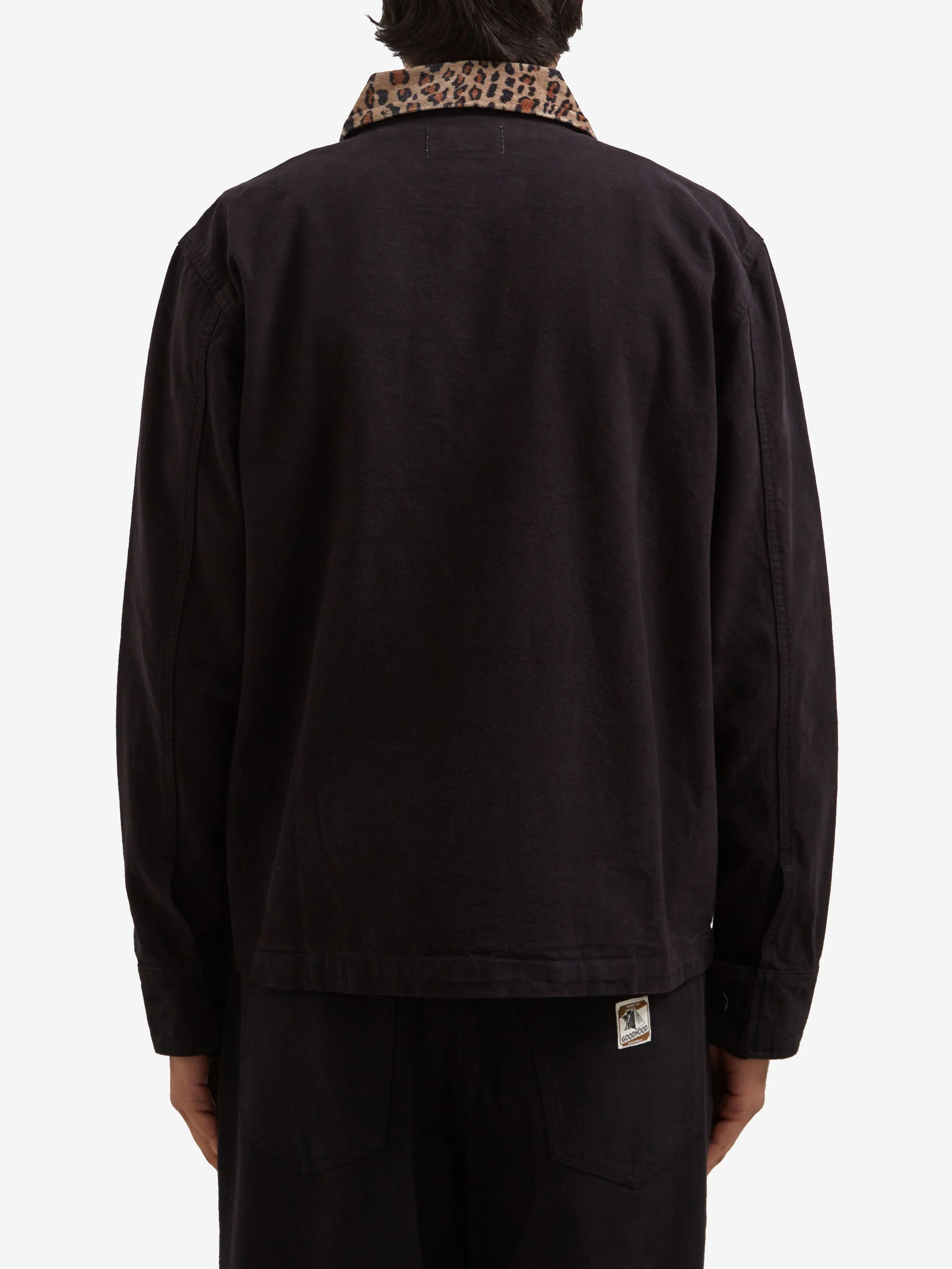 Goodhood Worldwide Mechanics Jacket - Faded Black - Image 9