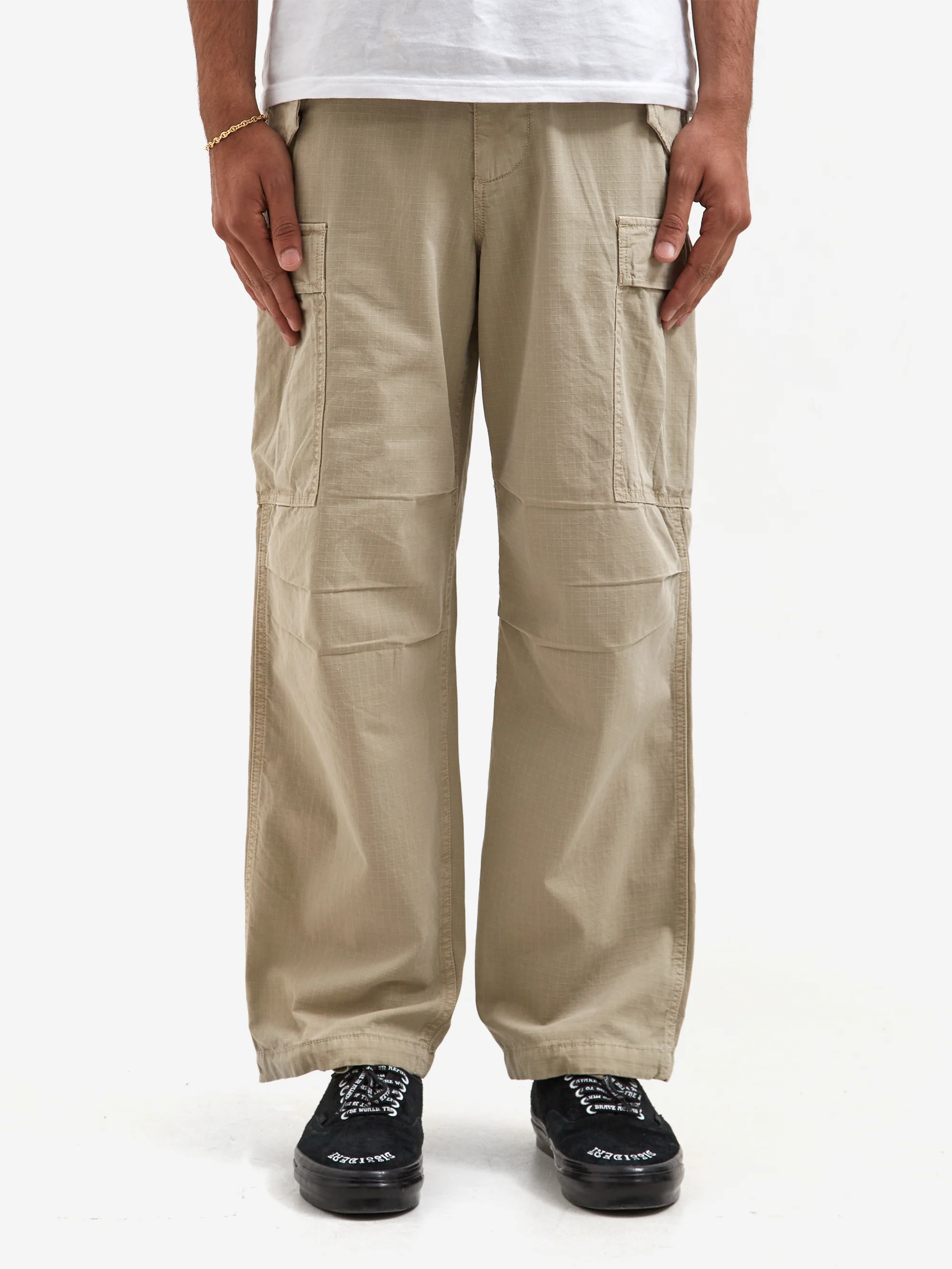 Goodhood Worldwide Military Fatigue Pant - Faded Olive - Image 2
