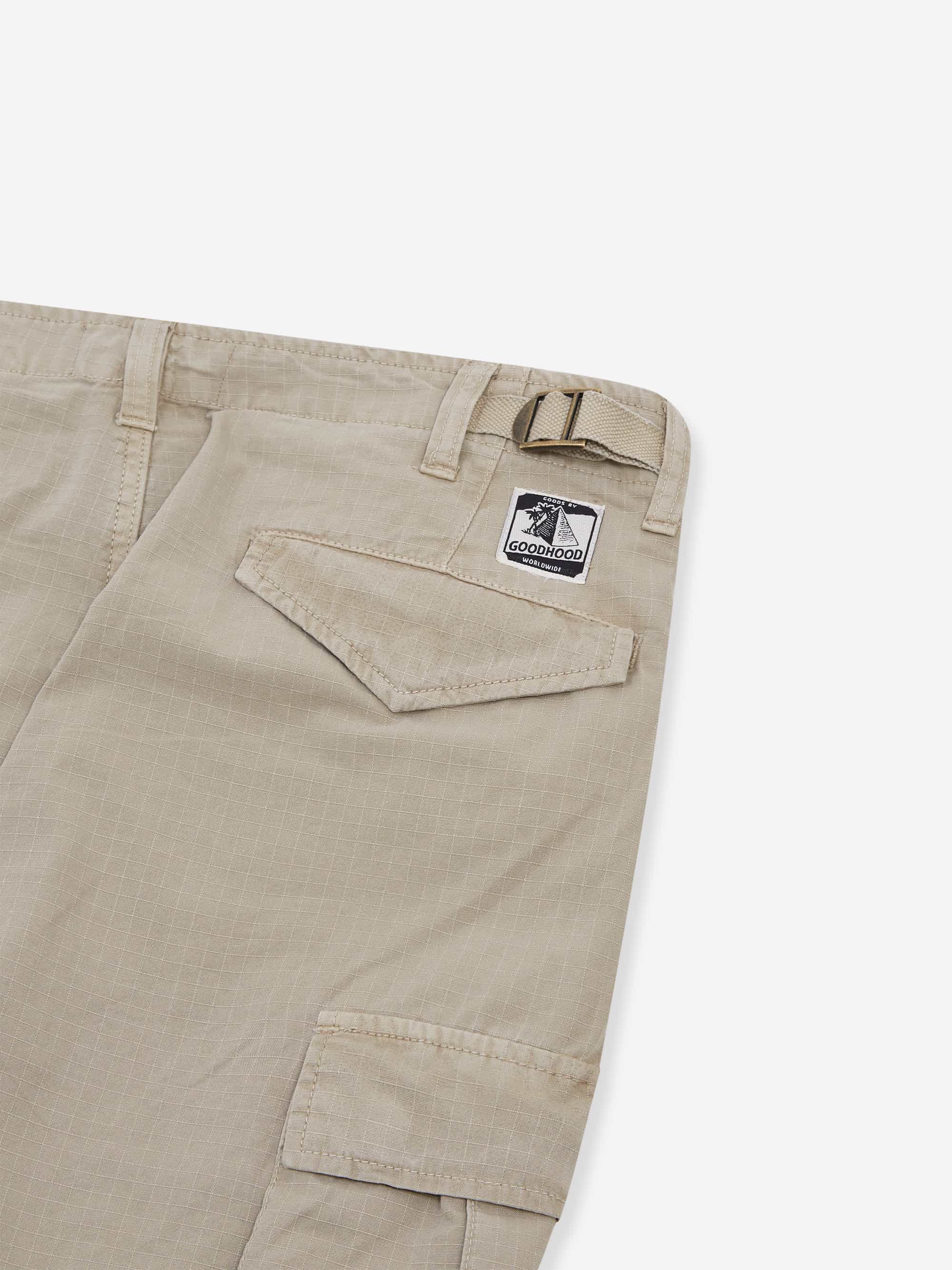 Goodhood Worldwide Military Fatigue Pant - Faded Olive - Image 5