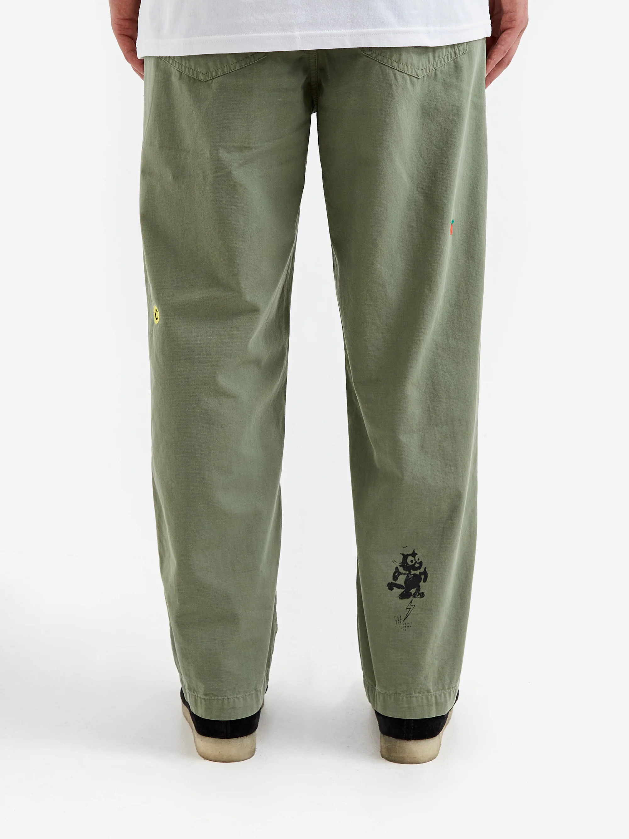 Goodhood Worldwide Military Fatigue Pant - Olive - Image 14