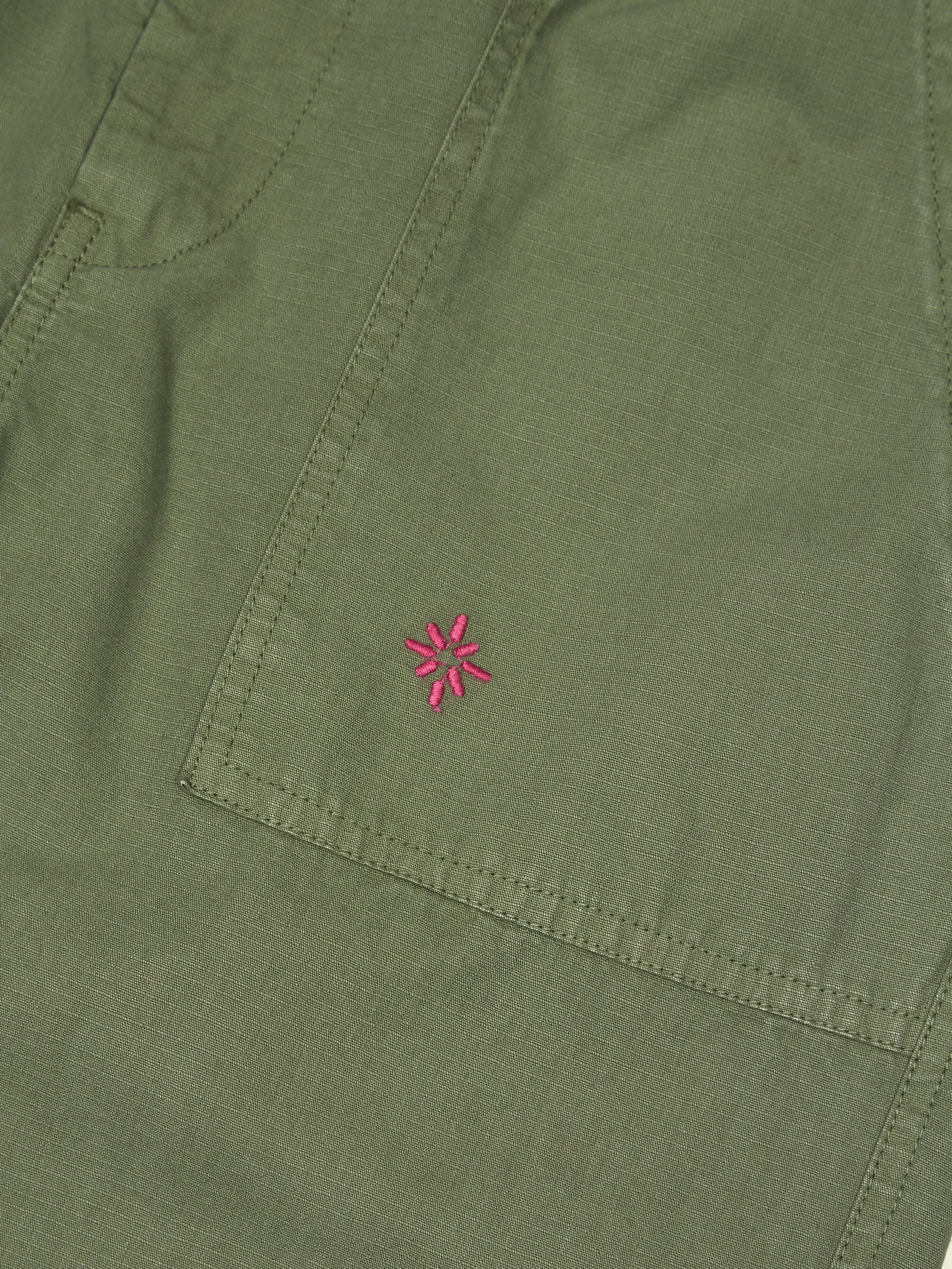 Goodhood Worldwide Military Fatigue Pant - Olive - Image 6