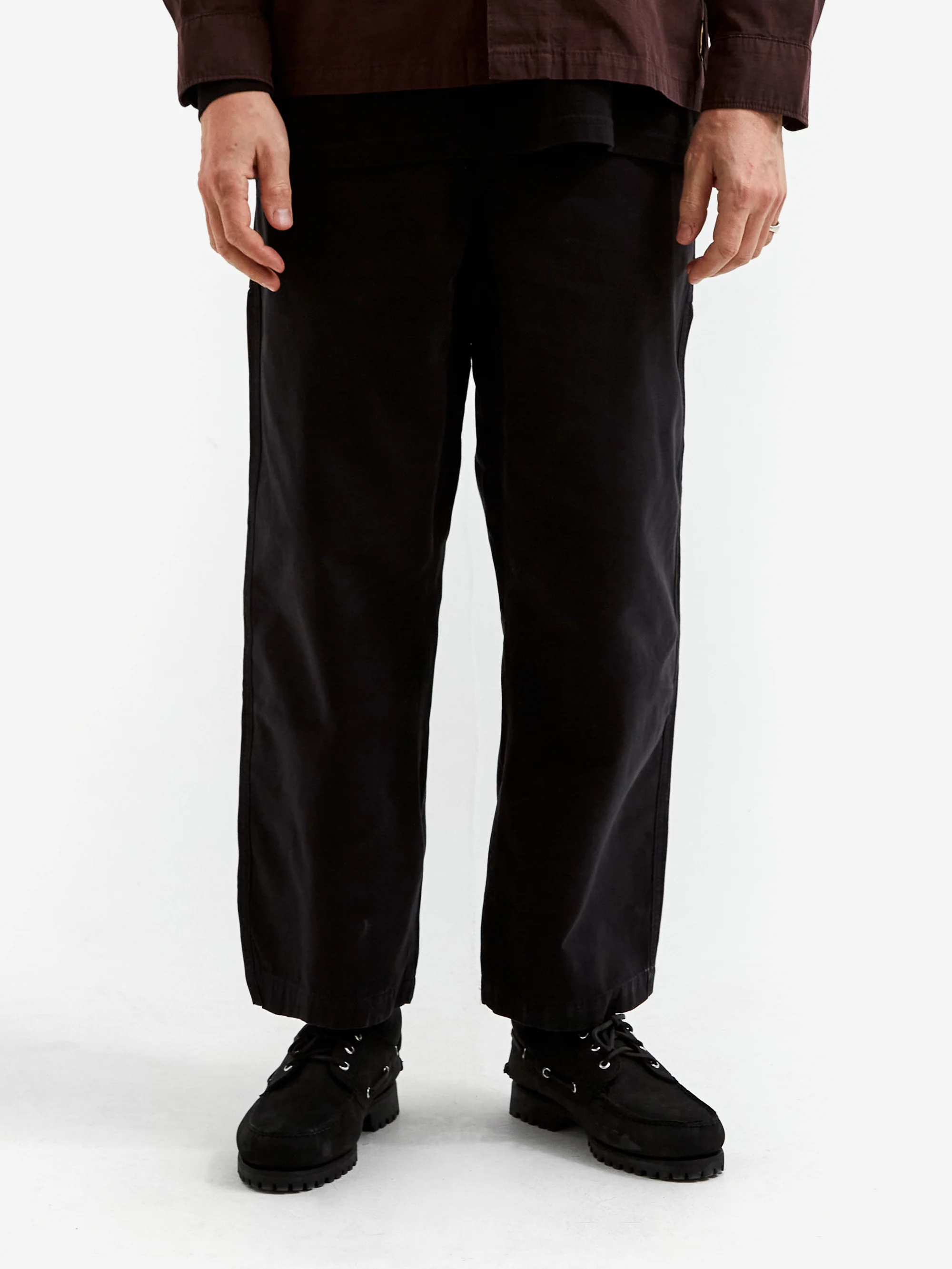 Goodhood Worldwide Military Pant - Washed Black - Image 2