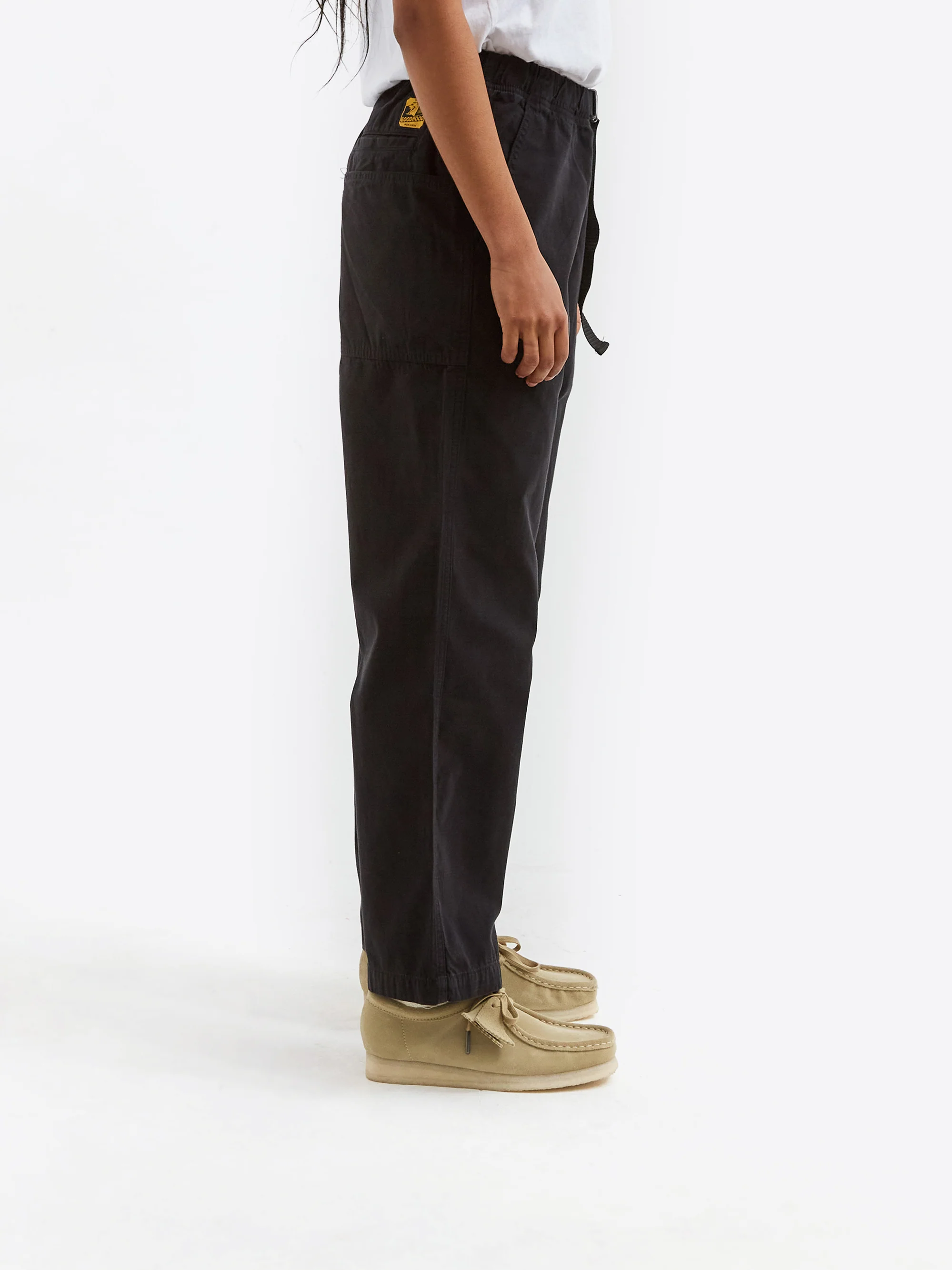 Goodhood Worldwide Military Pant - Washed Black - Image 8