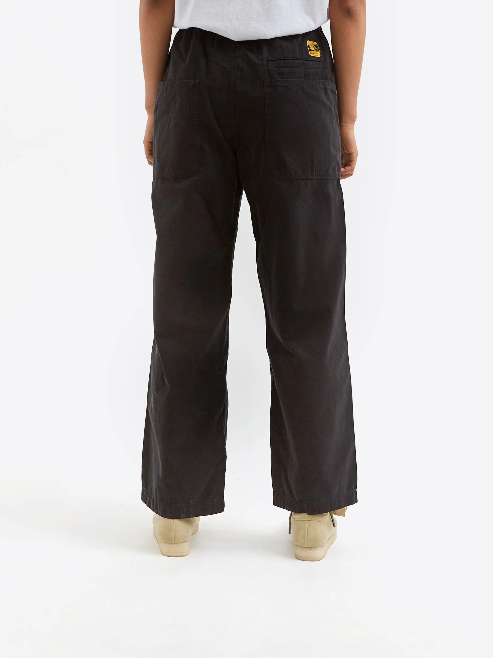 Goodhood Worldwide Military Pant - Washed Black - Image 9