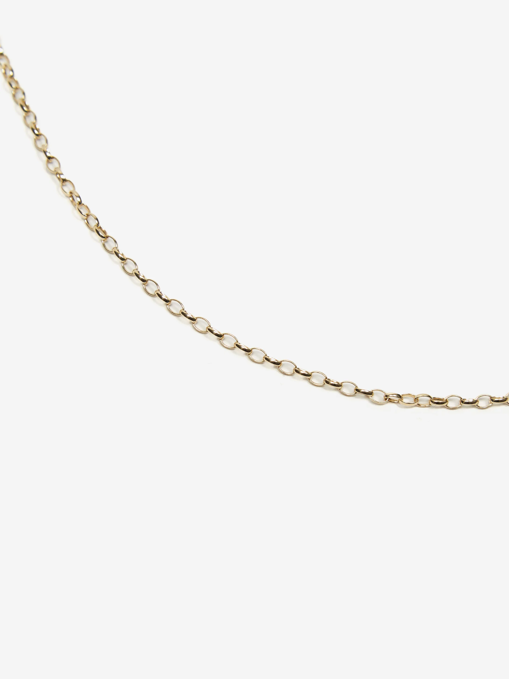 Goodhood Worldwide Minibel Curb Necklace Yellow 9ct Gold - 50cm - Image 4