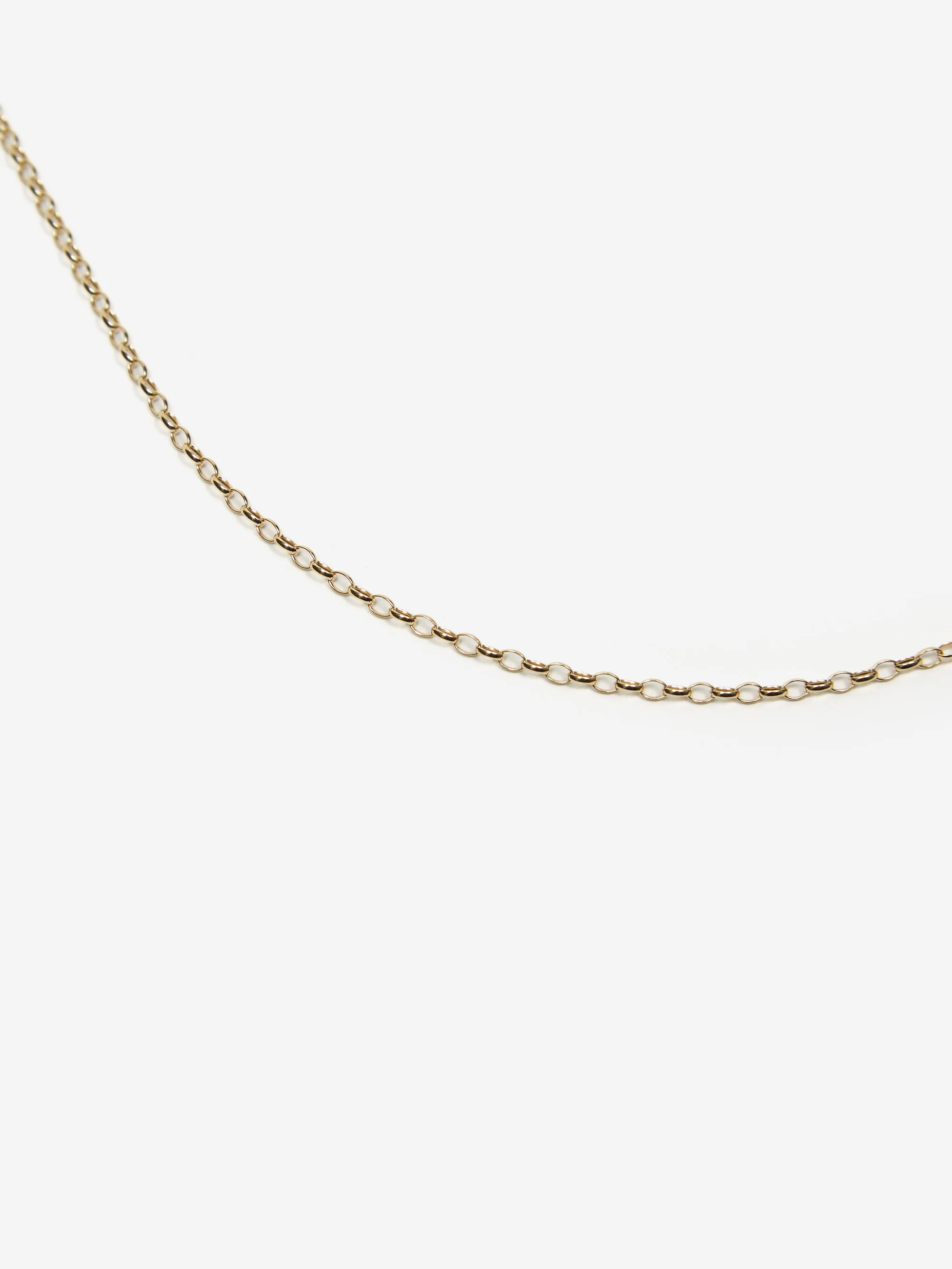 Goodhood Worldwide Minibel Curb Necklace Yellow 9ct Gold - 70cm - Image 4