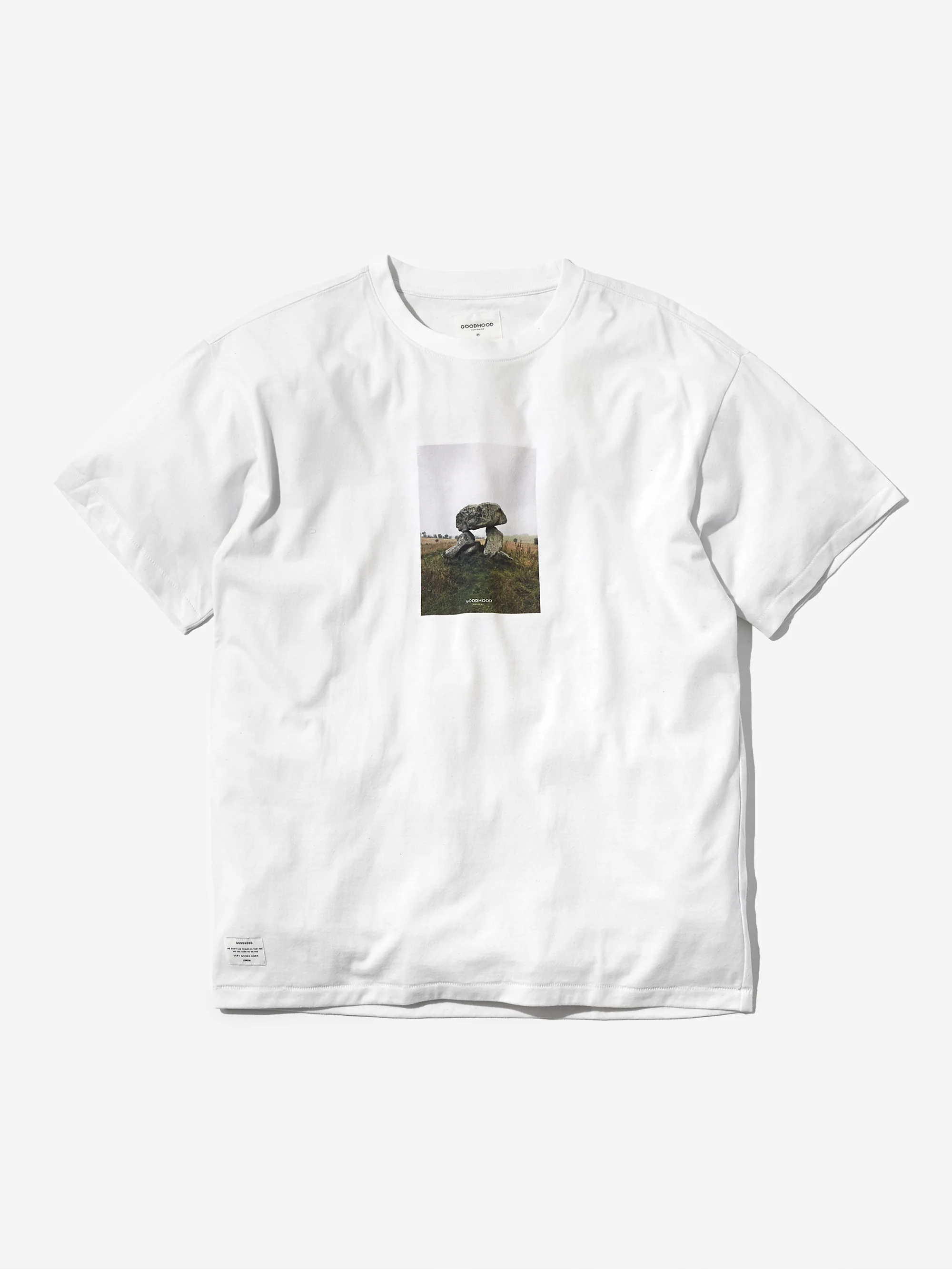 Goodhood Worldwide Monument T-Shirt - White