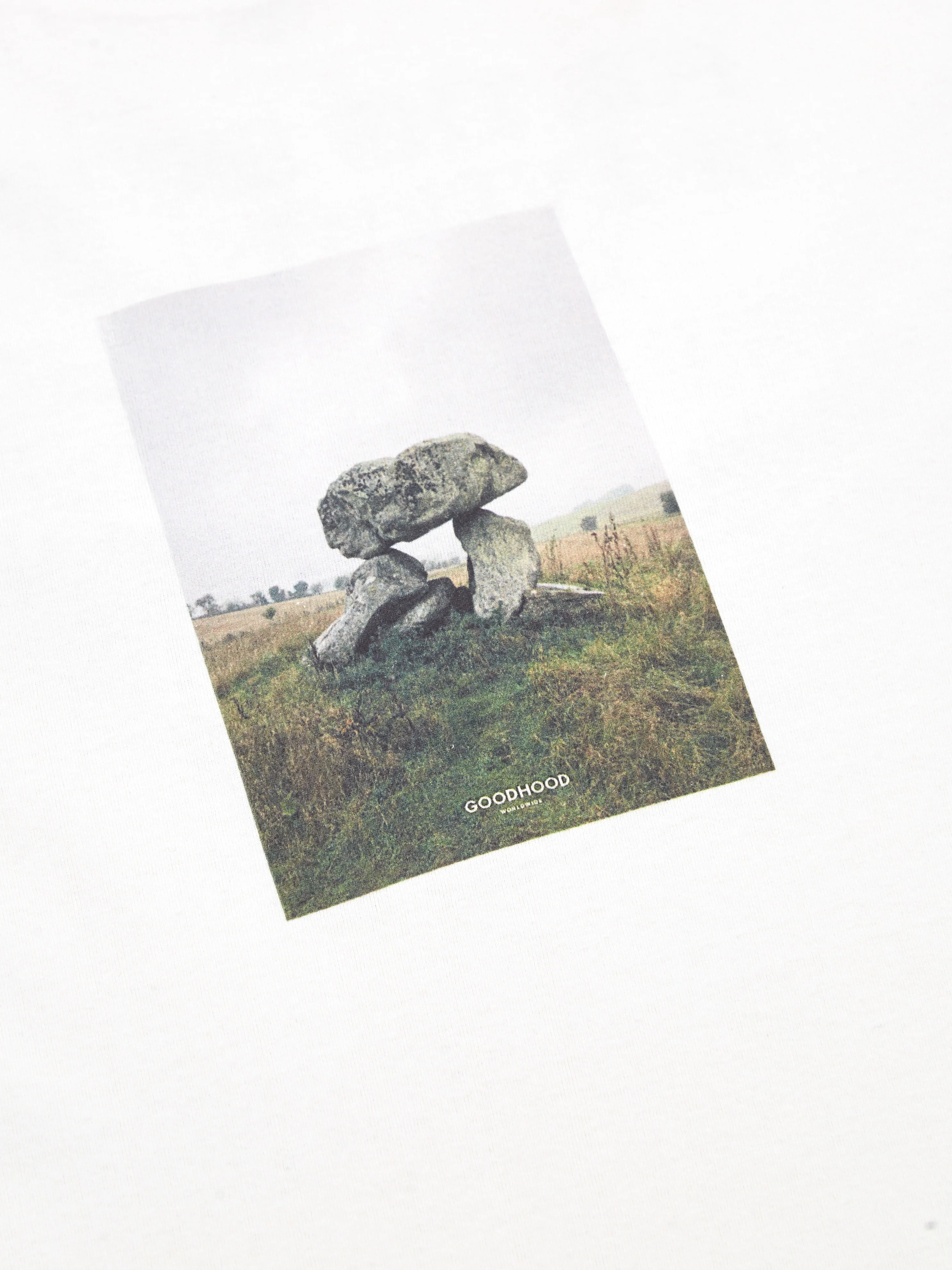 Goodhood Worldwide Monument T-Shirt - White - Image 5