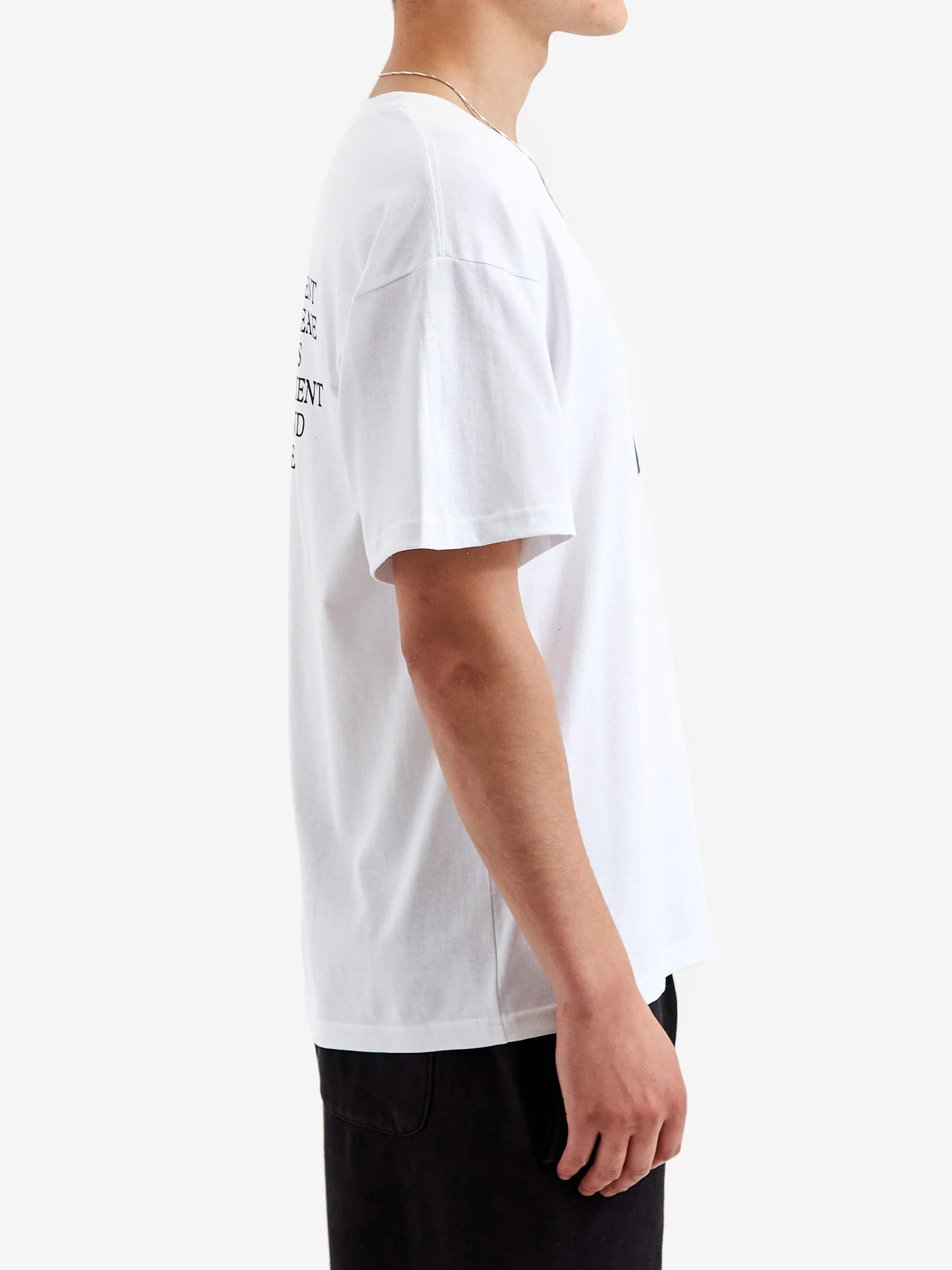 Goodhood Worldwide Monument T-Shirt - White - Image 7