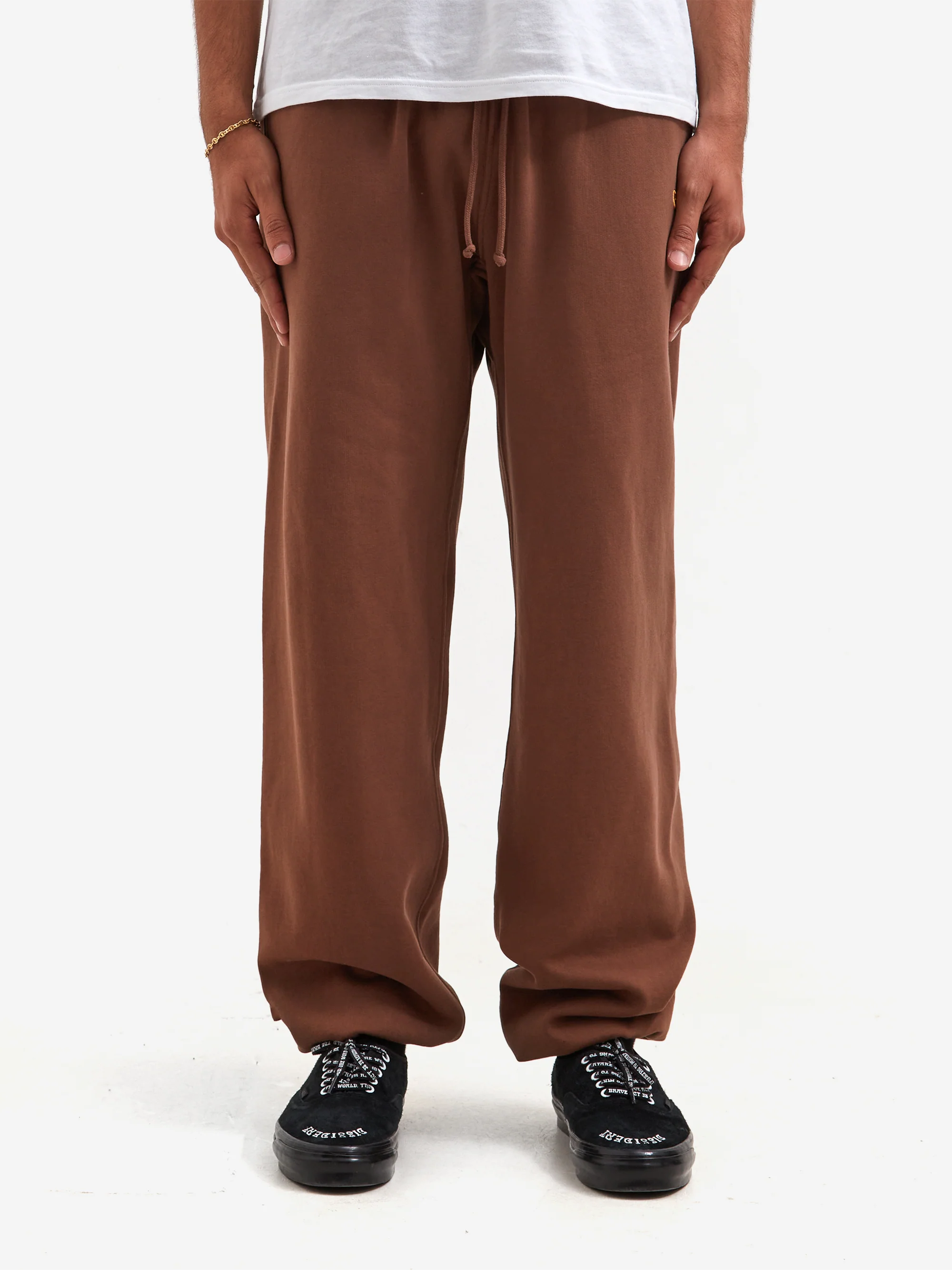 Goodhood Worldwide Overdyed G Sweatpant - Faded Brown - Image 2