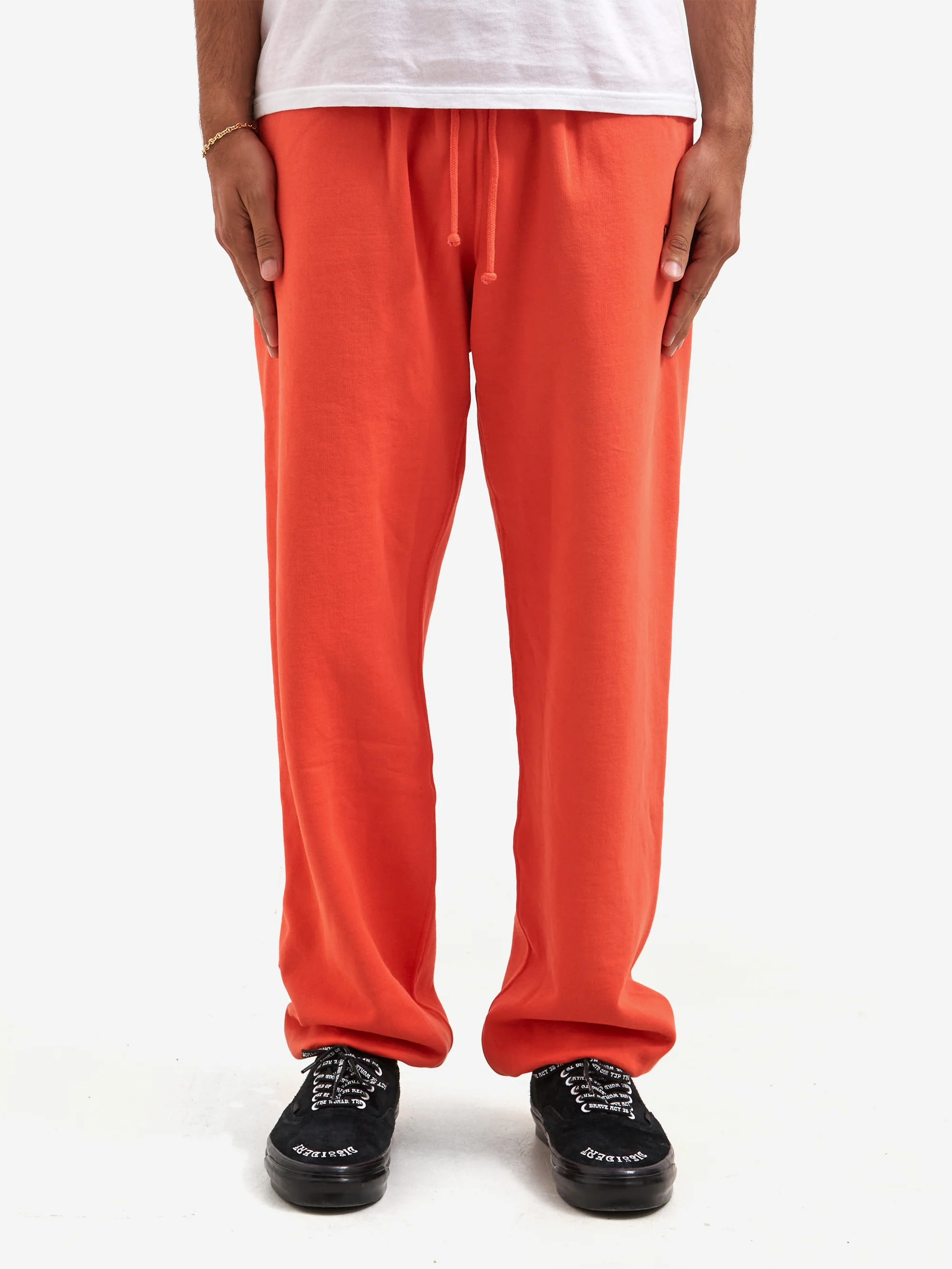 Goodhood Worldwide Overdyed G Sweatpant - Faded Red - Image 2