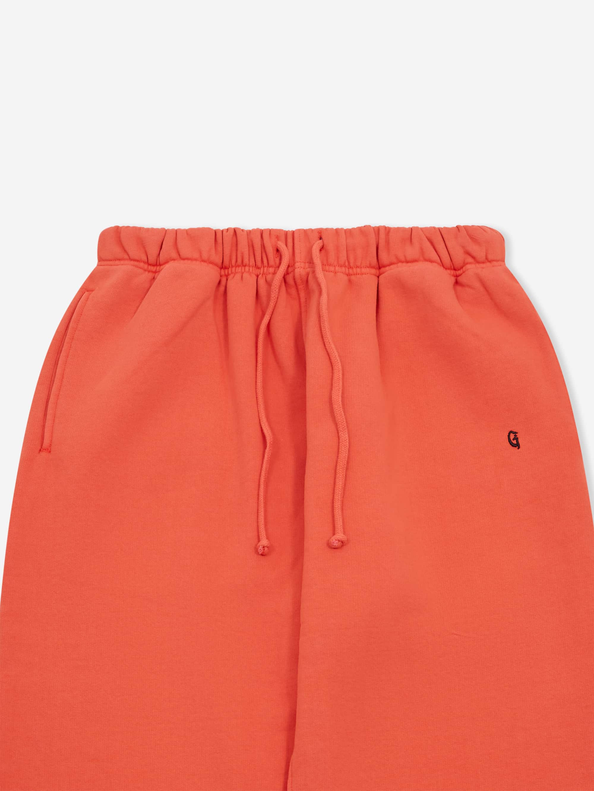 Goodhood Worldwide Overdyed G Sweatpant - Faded Red - Image 3