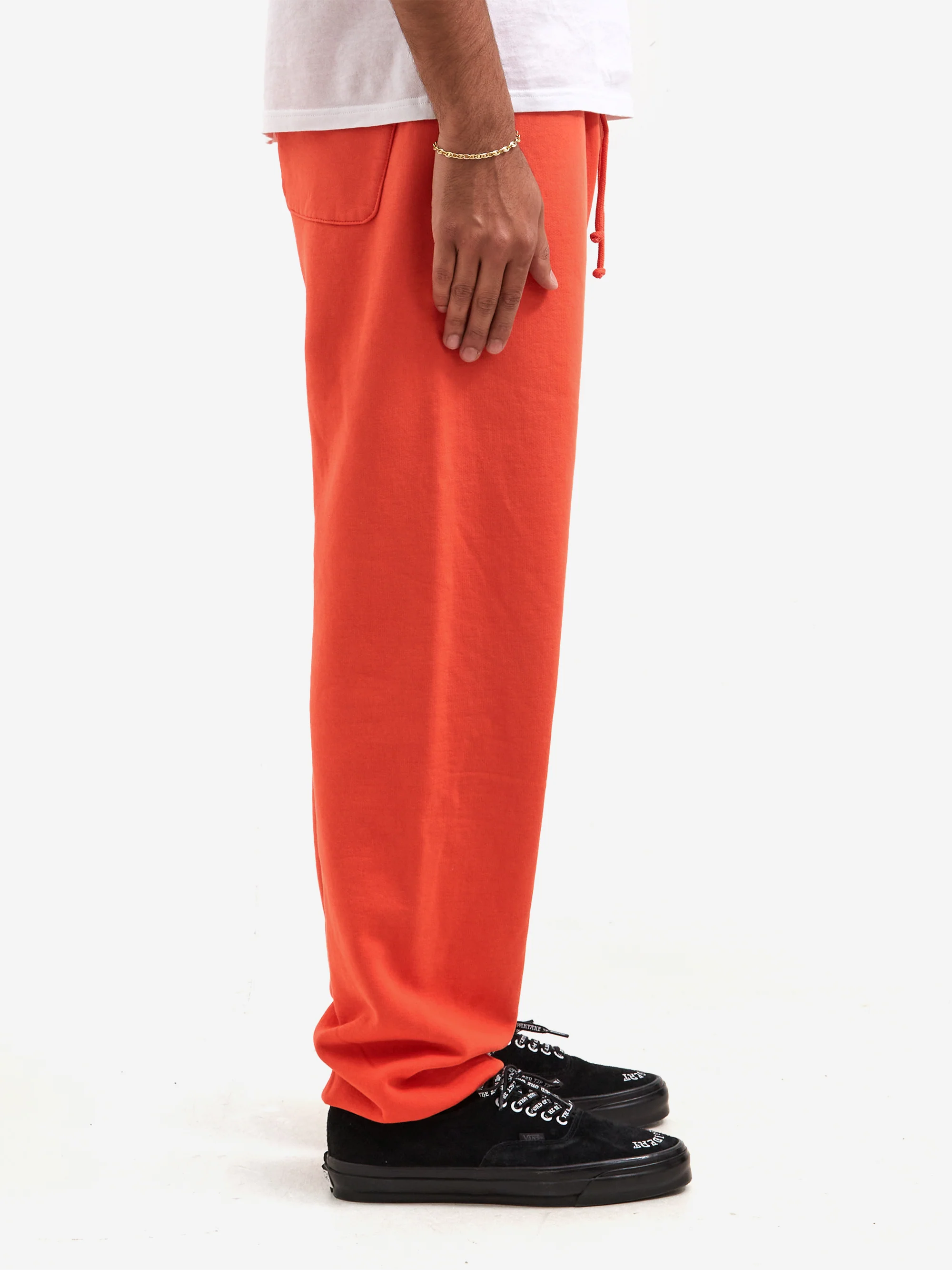Goodhood Worldwide Overdyed G Sweatpant - Faded Red - Image 6