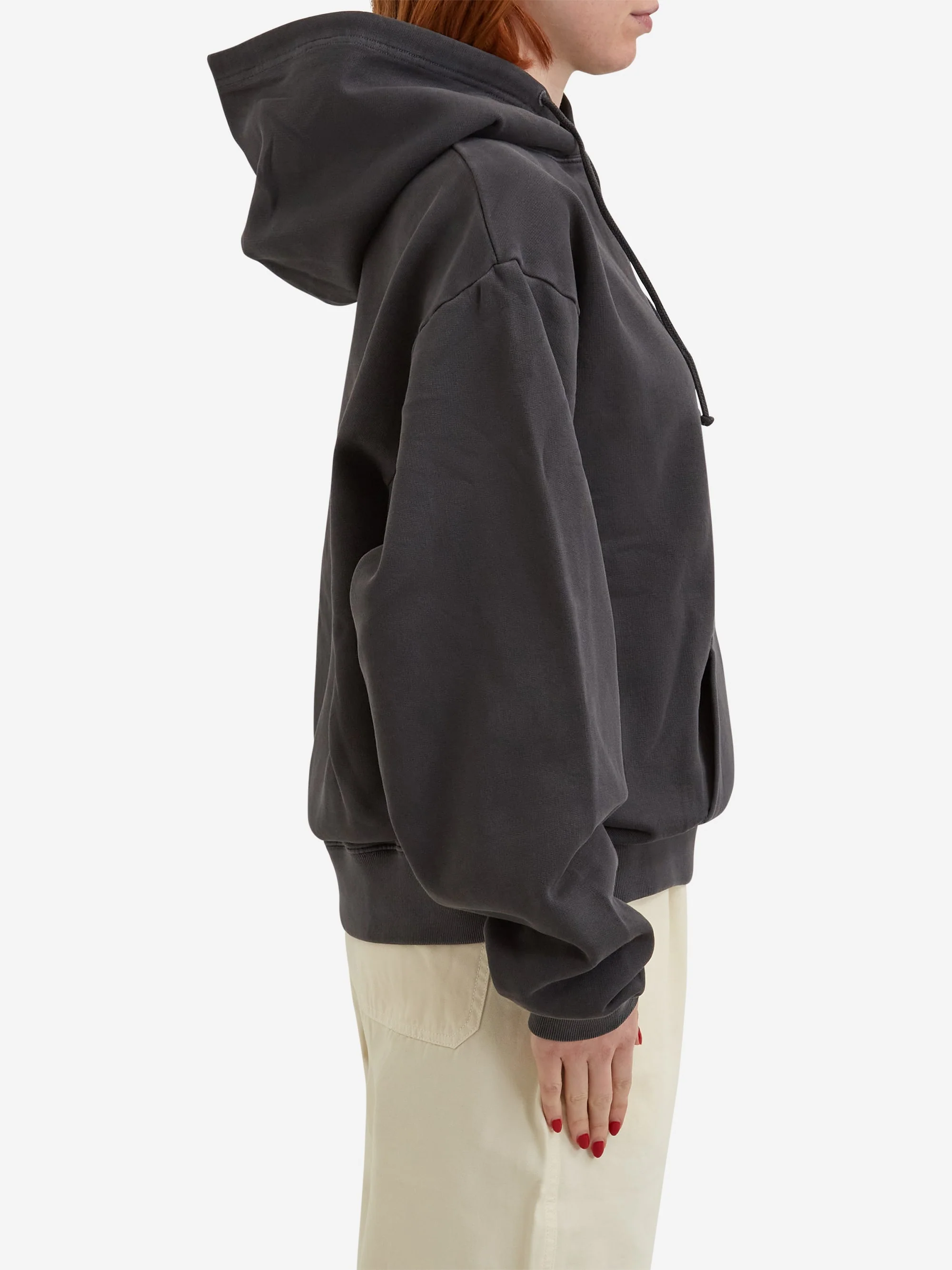 Goodhood Worldwide Overdyed G Hoodie - Washed Black - Image 7