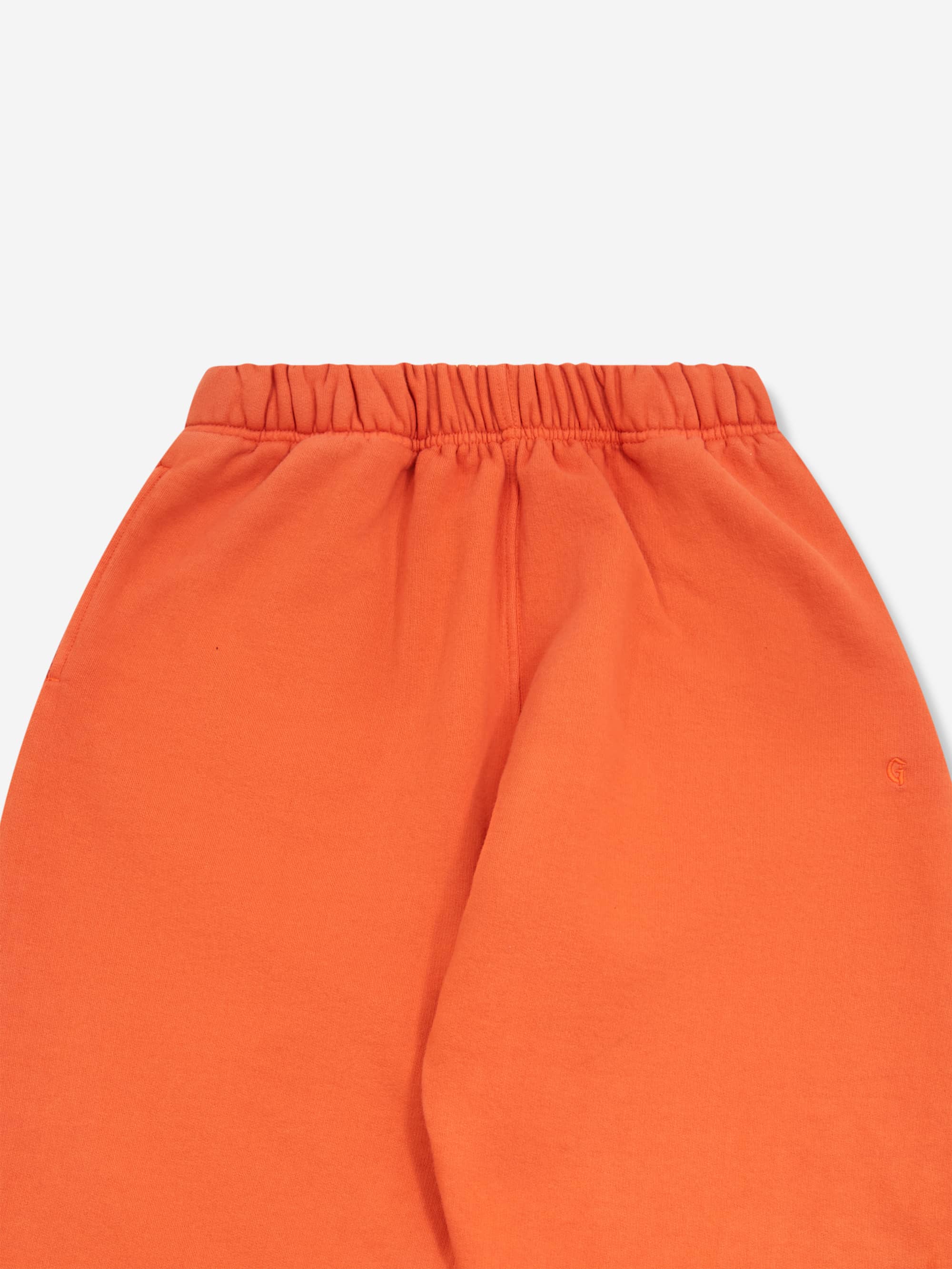 Goodhood Worldwide Overdyed G Sweatpant - Washed Orange - Image 3