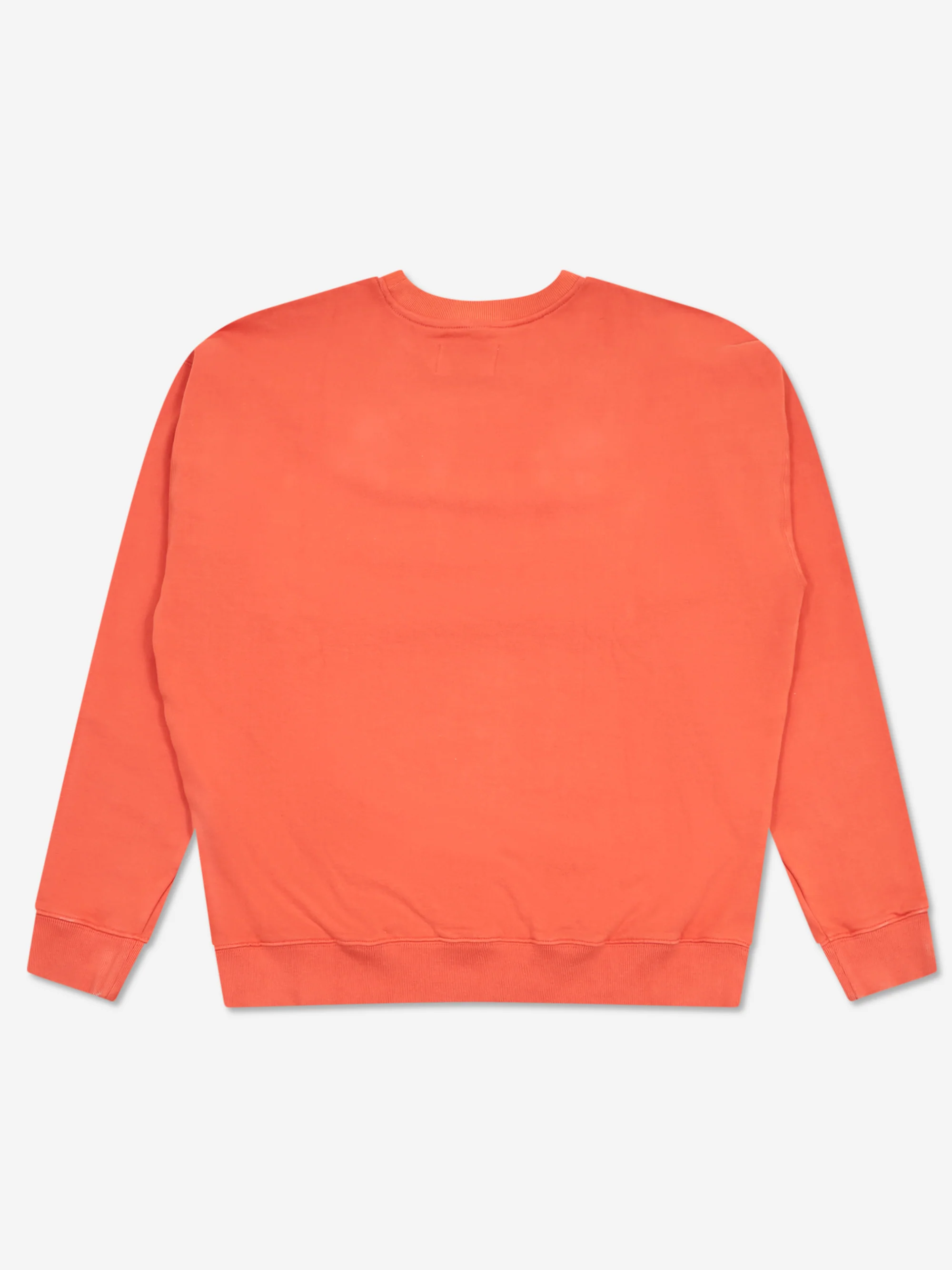 Goodhood Worldwide Overdyed Sweatshirt - Washed Orange - Image 4