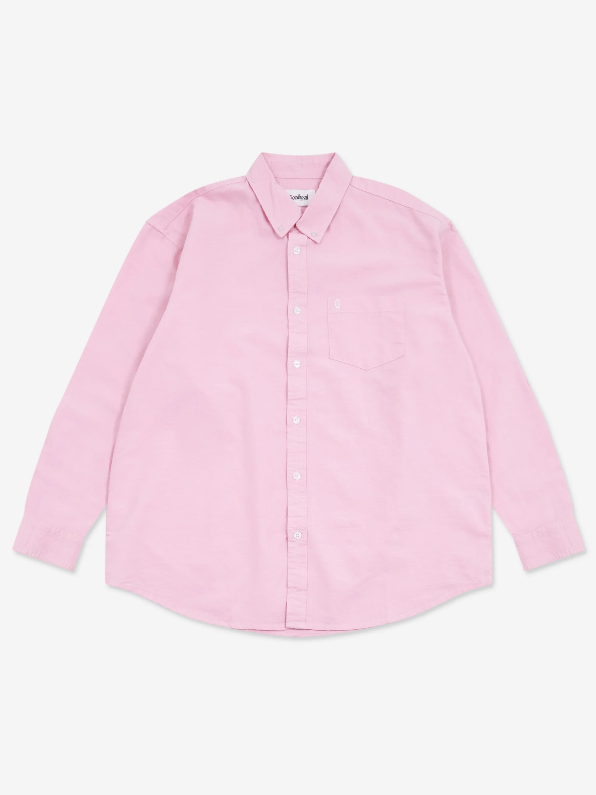 Goodhood Worldwide Oxford Shirt - Pink