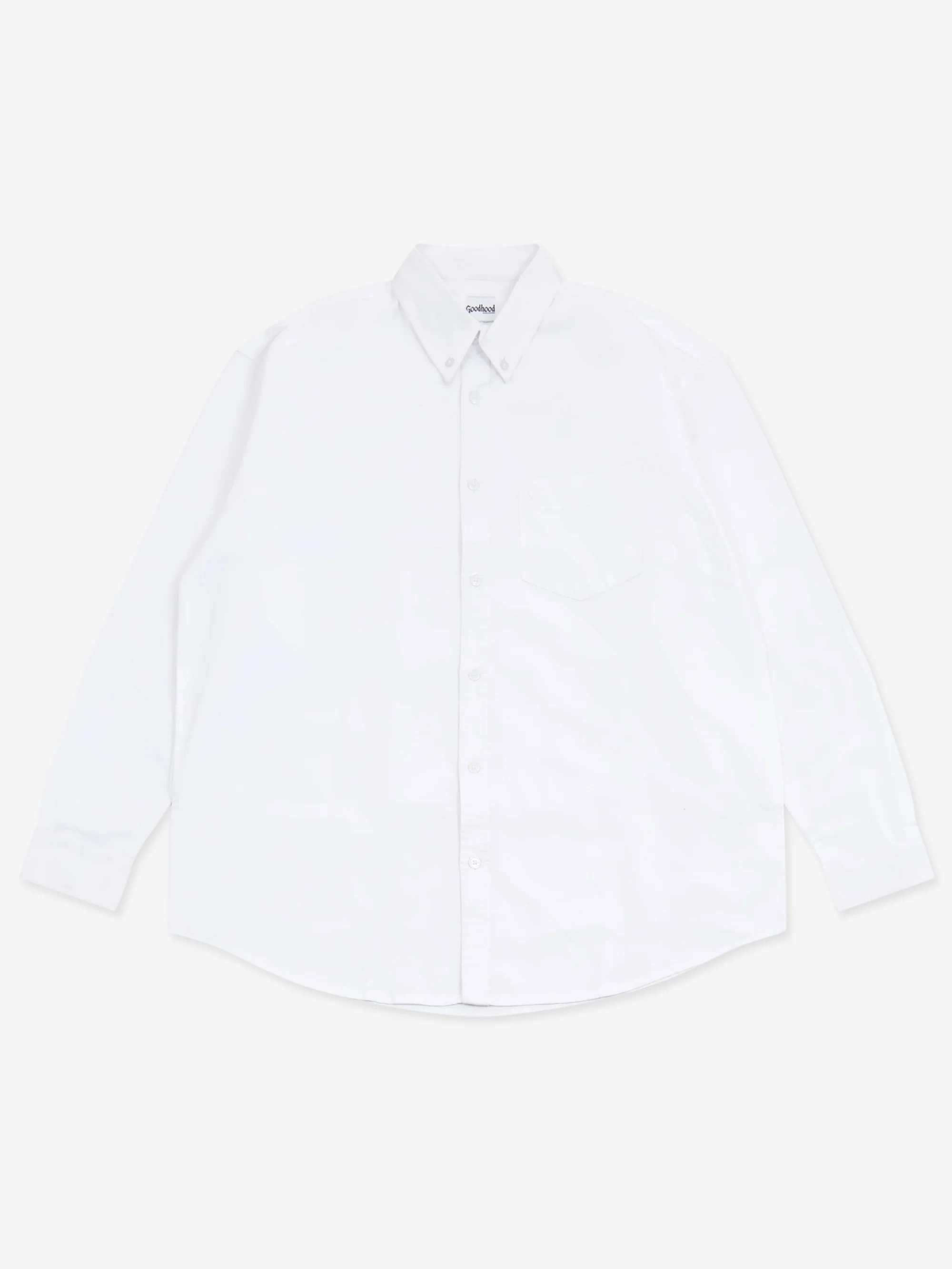 Goodhood Worldwide Oxford Shirt - White
