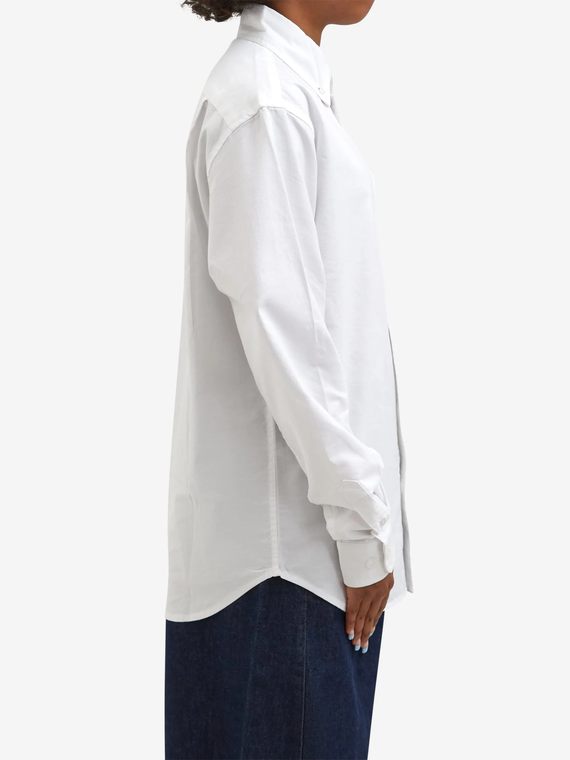 Goodhood Worldwide Oxford Shirt - White - Image 5