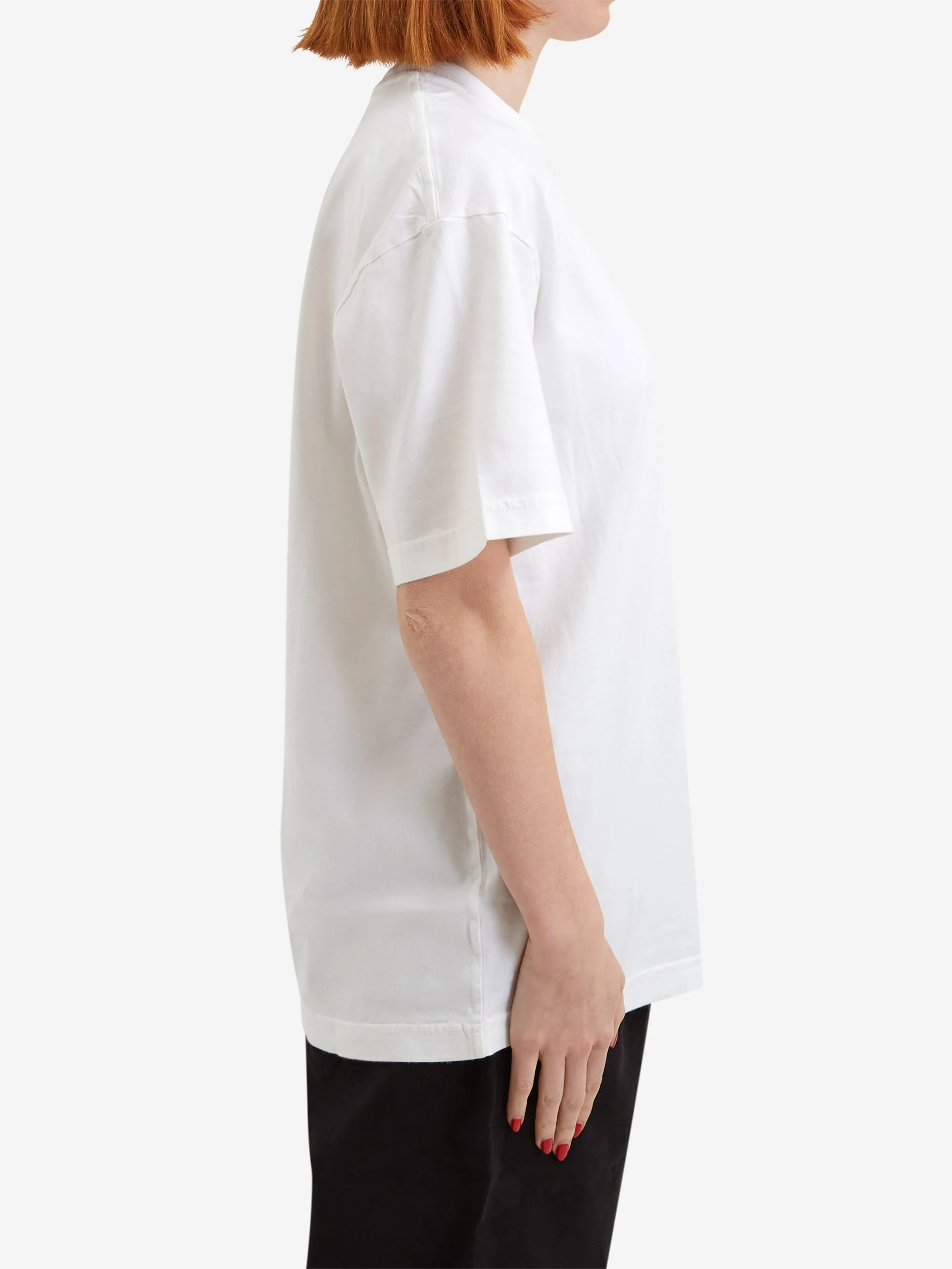 Goodhood Worldwide Printed Logo T-Shirt - White - Image 8